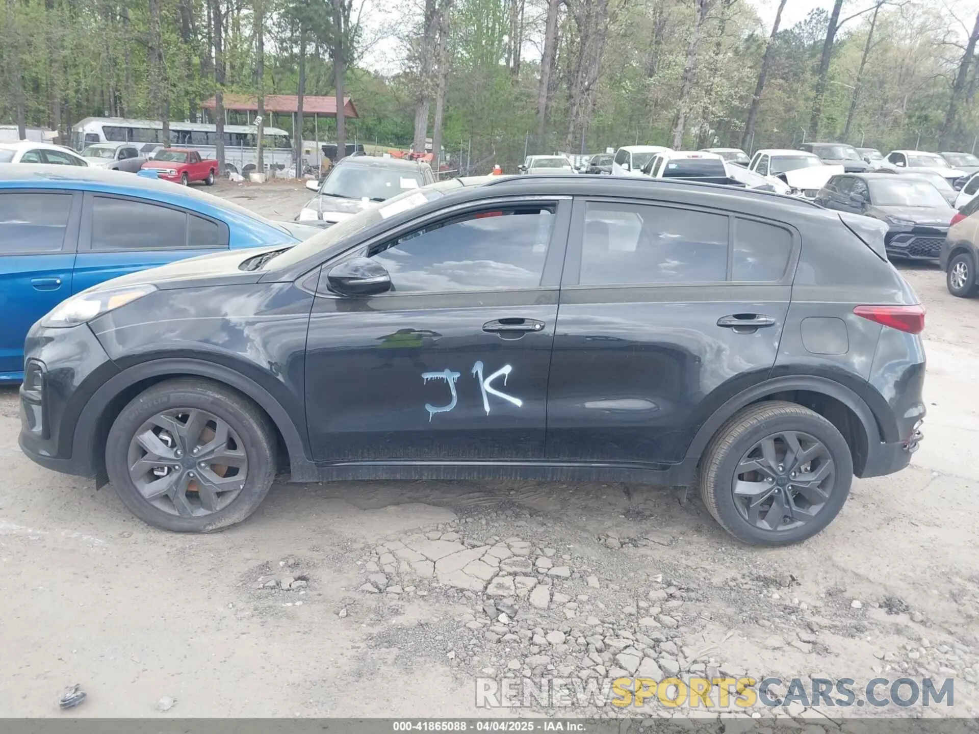 14 fotografías del automóvil dañado KNDP63ACXM7890933 KIA SPORTAGE 2021