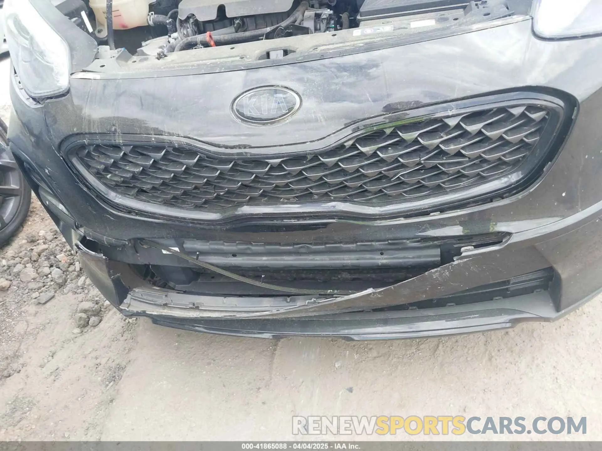 17 fotografías del automóvil dañado KNDP63ACXM7890933 KIA SPORTAGE 2021