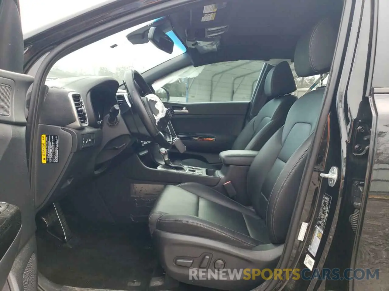 7 fotografías del automóvil dañado KNDP63ACXM7898790 KIA SPORTAGE 2021