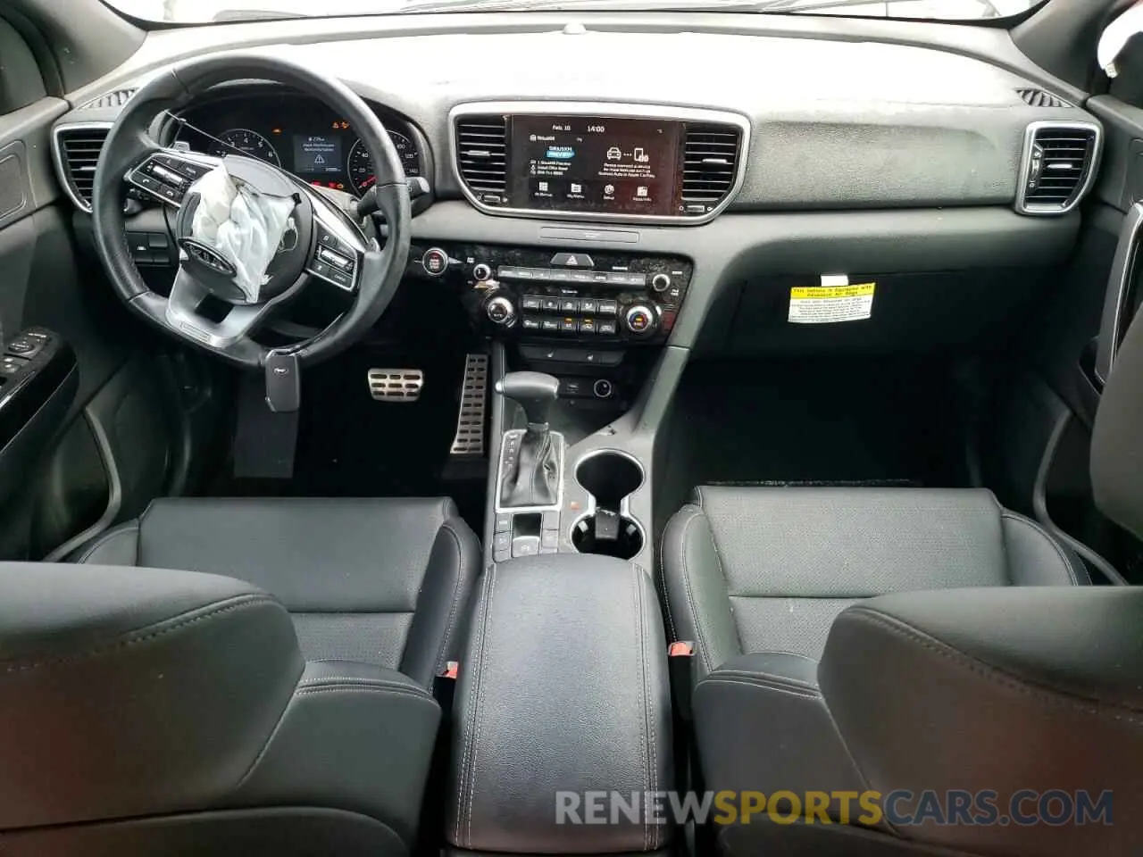 8 fotografías del automóvil dañado KNDP63ACXM7898790 KIA SPORTAGE 2021