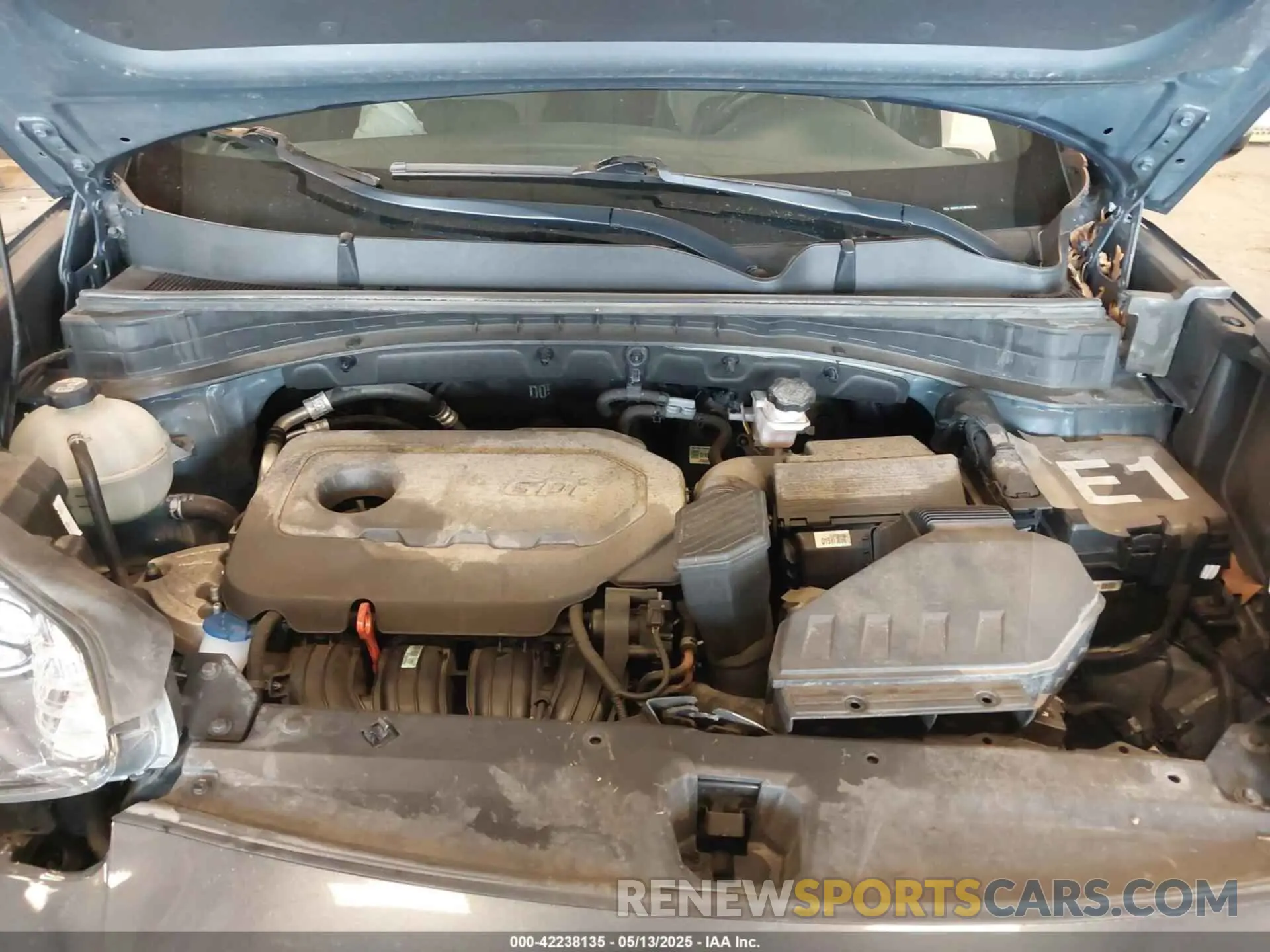 10 fotografías del automóvil dañado KNDP6CAC1M7867184 KIA SPORTAGE 2021