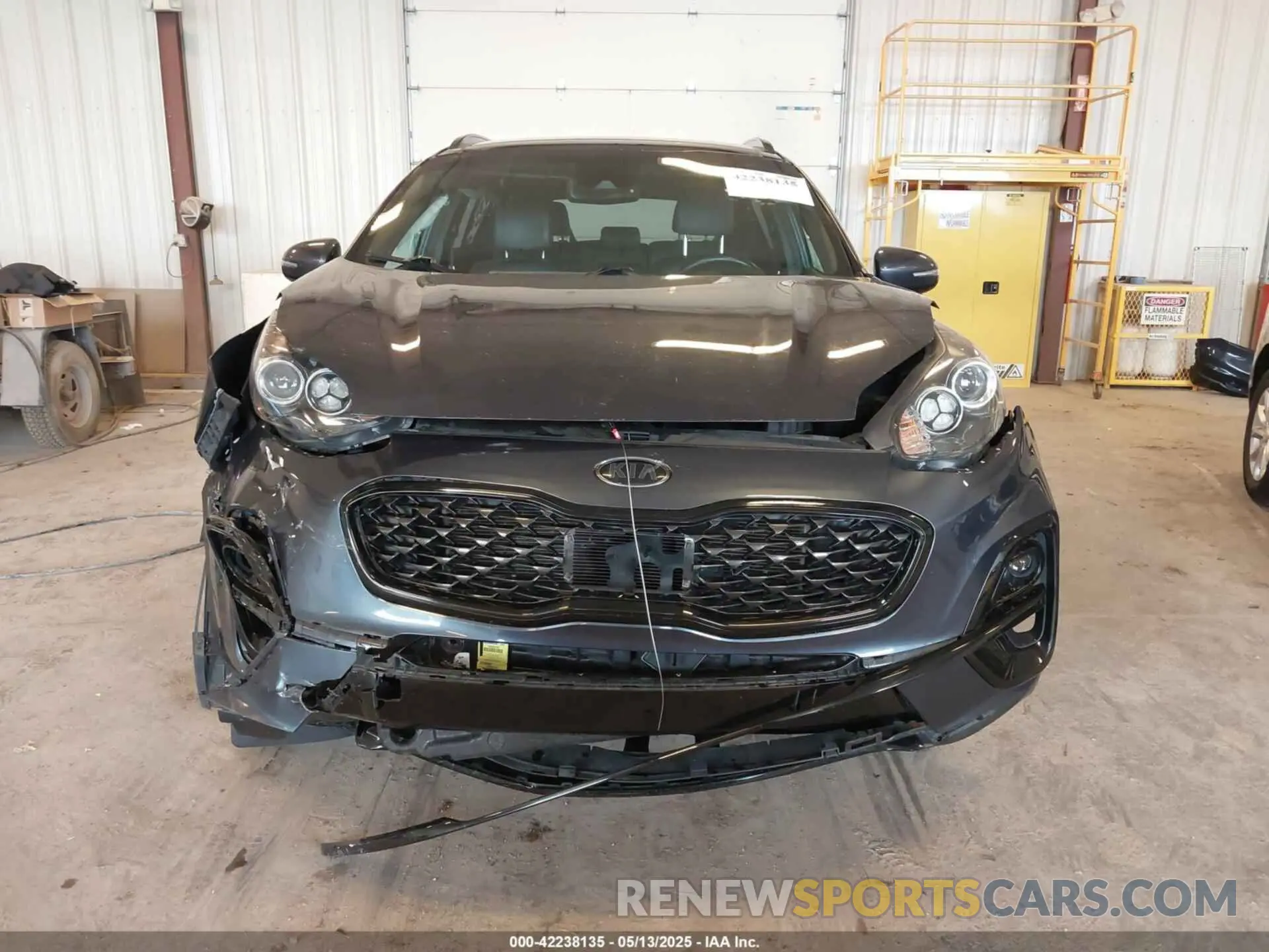 12 fotografías del automóvil dañado KNDP6CAC1M7867184 KIA SPORTAGE 2021