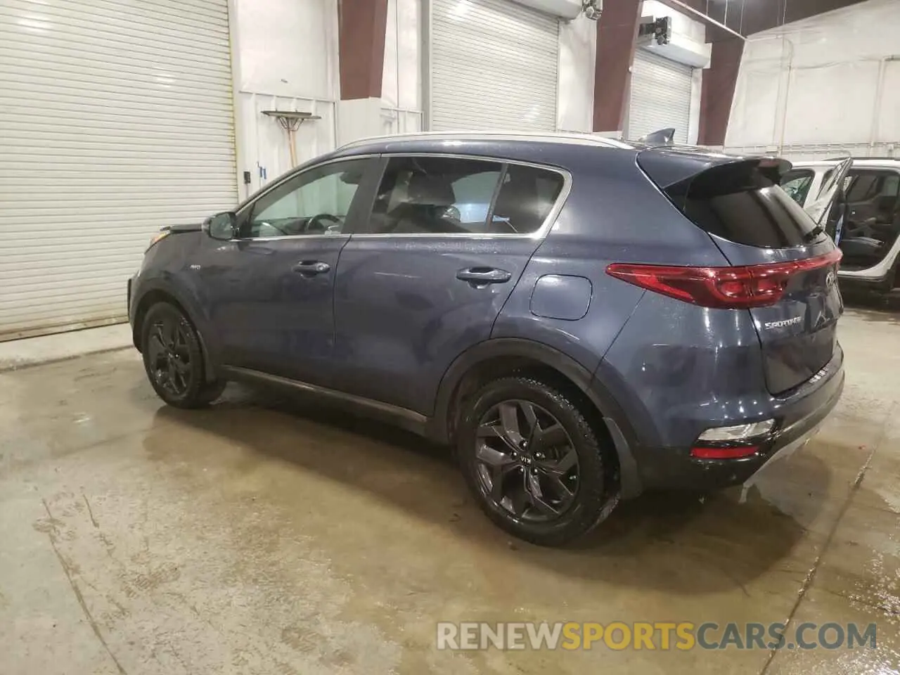 2 fotografías del automóvil dañado KNDP6CAC2M7844951 KIA SPORTAGE 2021