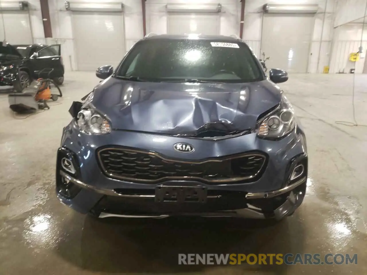 5 fotografías del automóvil dañado KNDP6CAC2M7844951 KIA SPORTAGE 2021