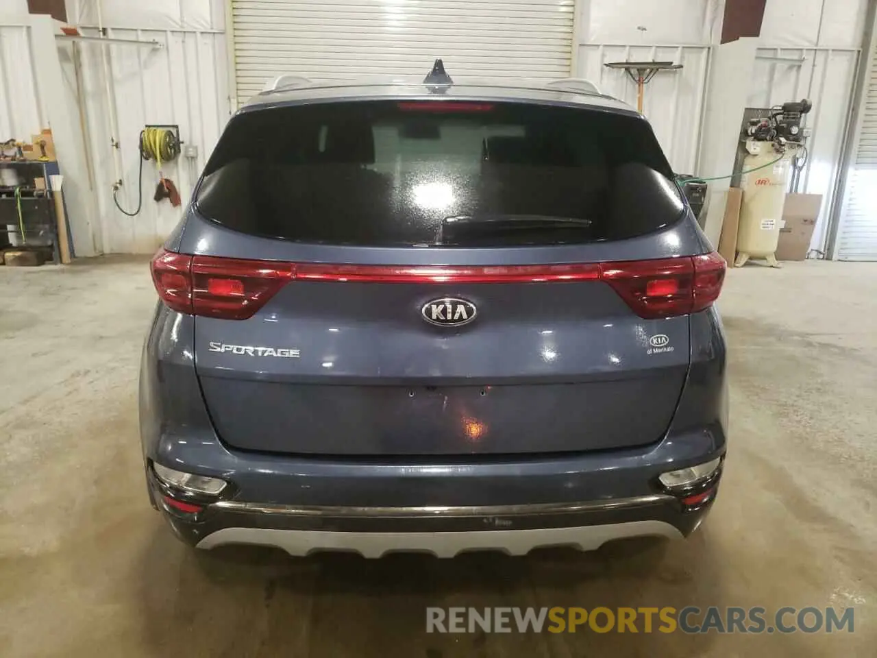 6 fotografías del automóvil dañado KNDP6CAC2M7844951 KIA SPORTAGE 2021