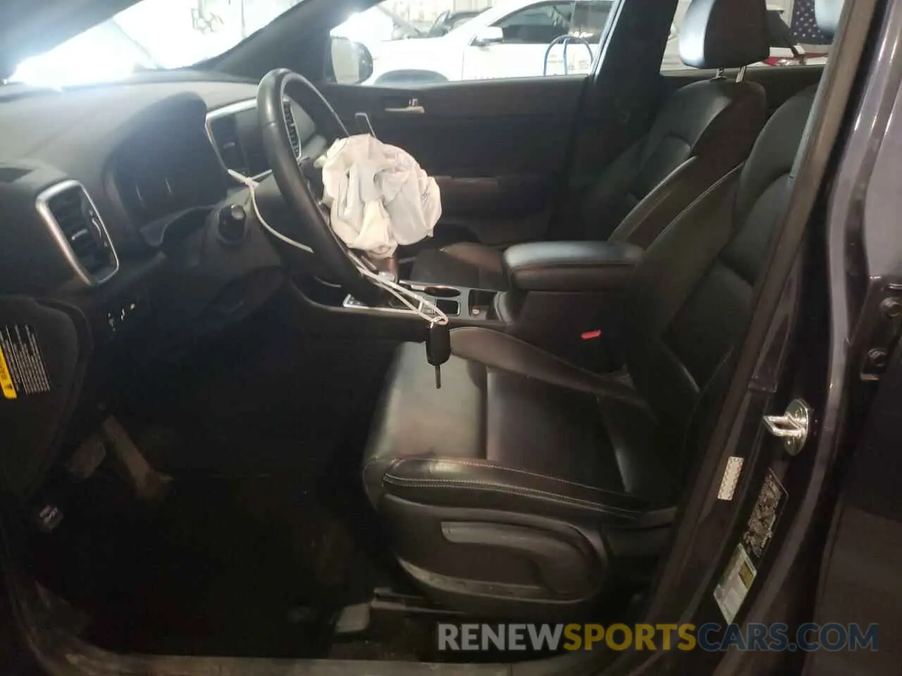 7 fotografías del automóvil dañado KNDP6CAC2M7844951 KIA SPORTAGE 2021