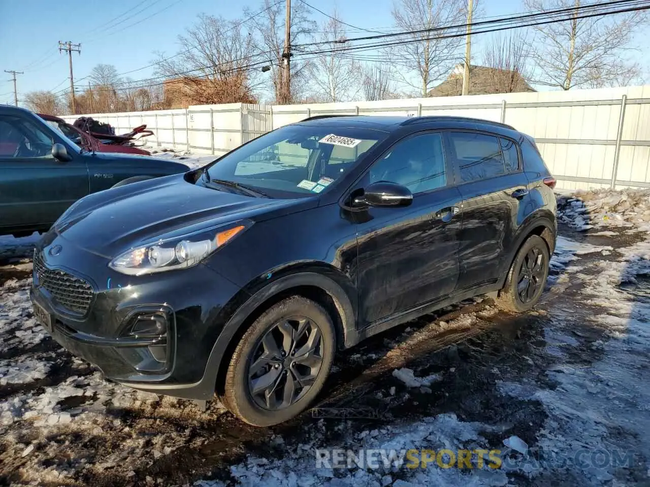 1 fotografías del automóvil dañado KNDP6CAC4M7888482 KIA SPORTAGE 2021