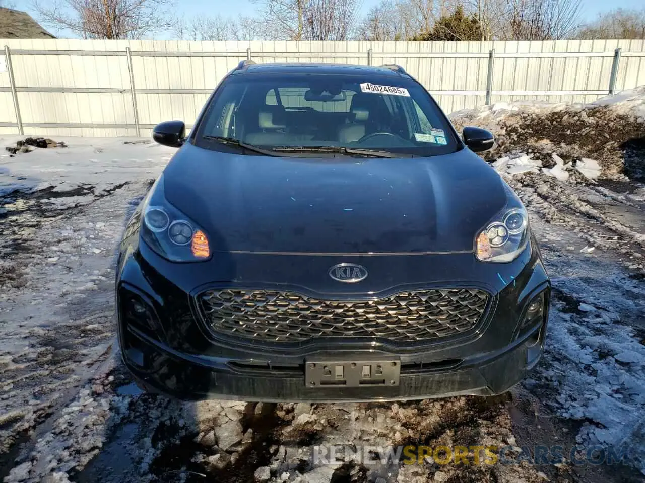 5 fotografías del automóvil dañado KNDP6CAC4M7888482 KIA SPORTAGE 2021