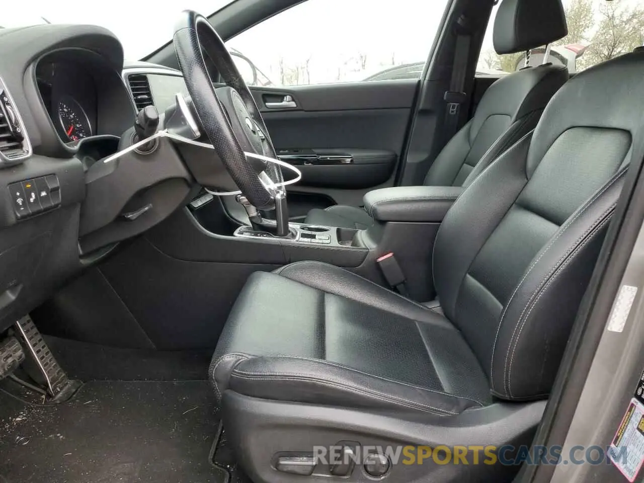 7 fotografías del automóvil dañado KNDP6CAC5M7897370 KIA SPORTAGE 2021