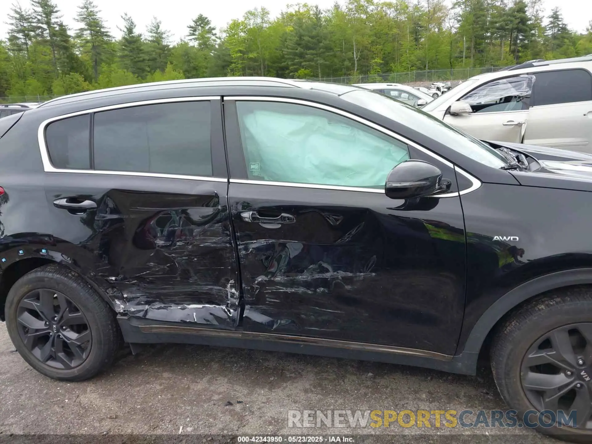 13 fotografías del automóvil dañado KNDP6CAC6M7897040 KIA SPORTAGE 2021