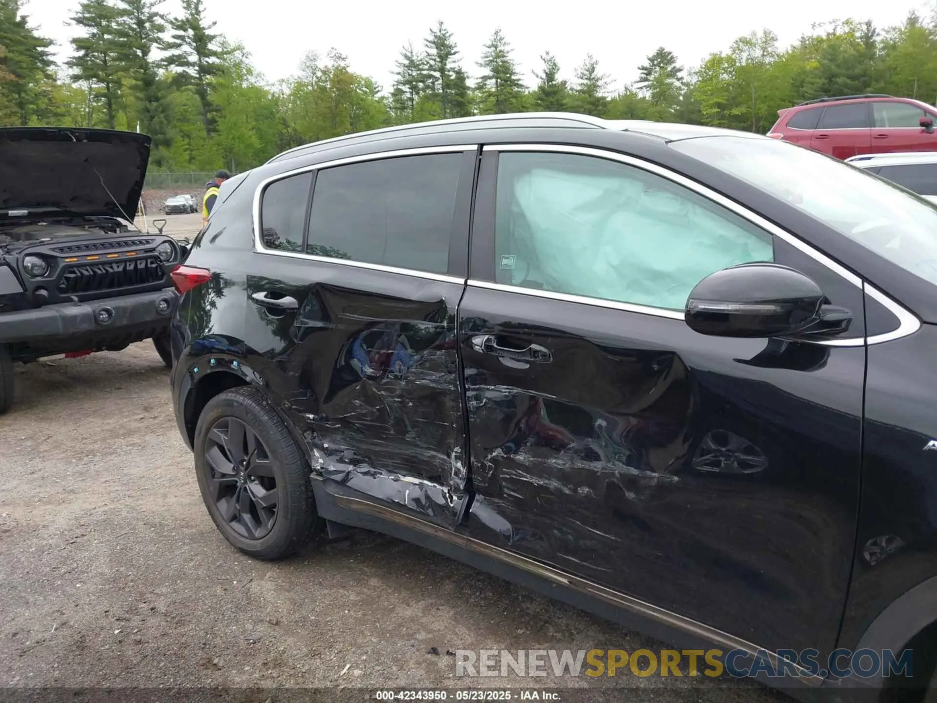 6 fotografías del automóvil dañado KNDP6CAC6M7897040 KIA SPORTAGE 2021
