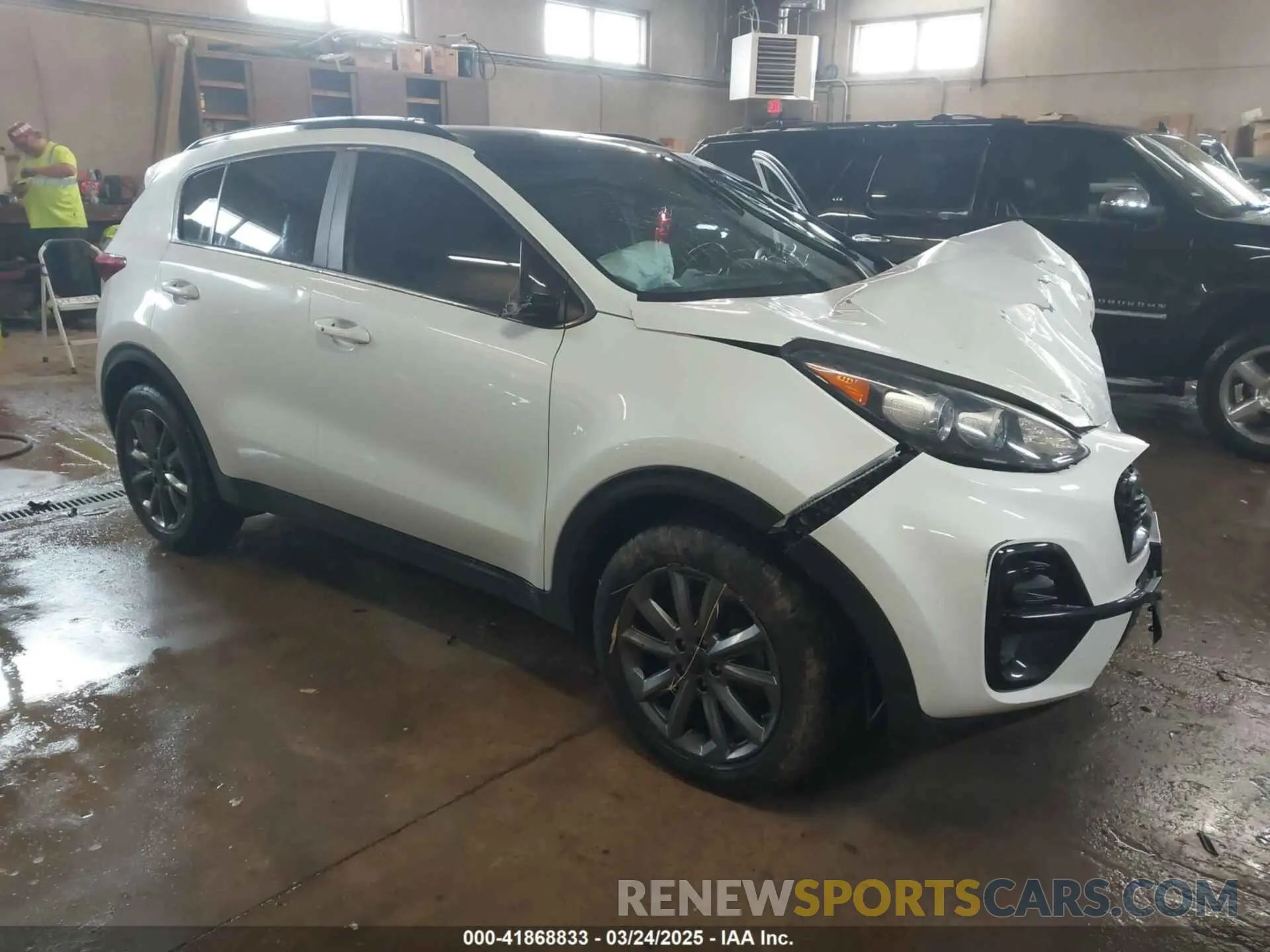 1 fotografías del automóvil dañado KNDP6CAC7M7888685 KIA SPORTAGE 2021
