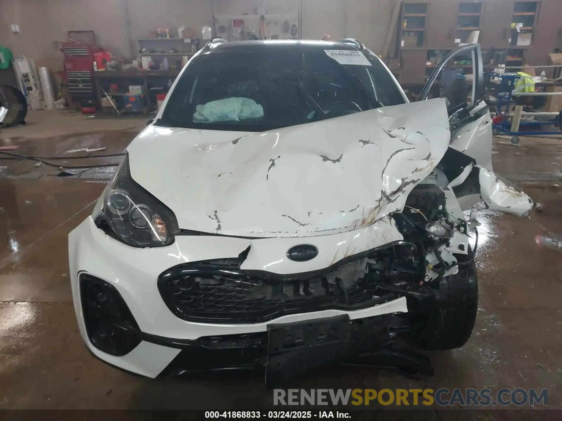 11 fotografías del automóvil dañado KNDP6CAC7M7888685 KIA SPORTAGE 2021