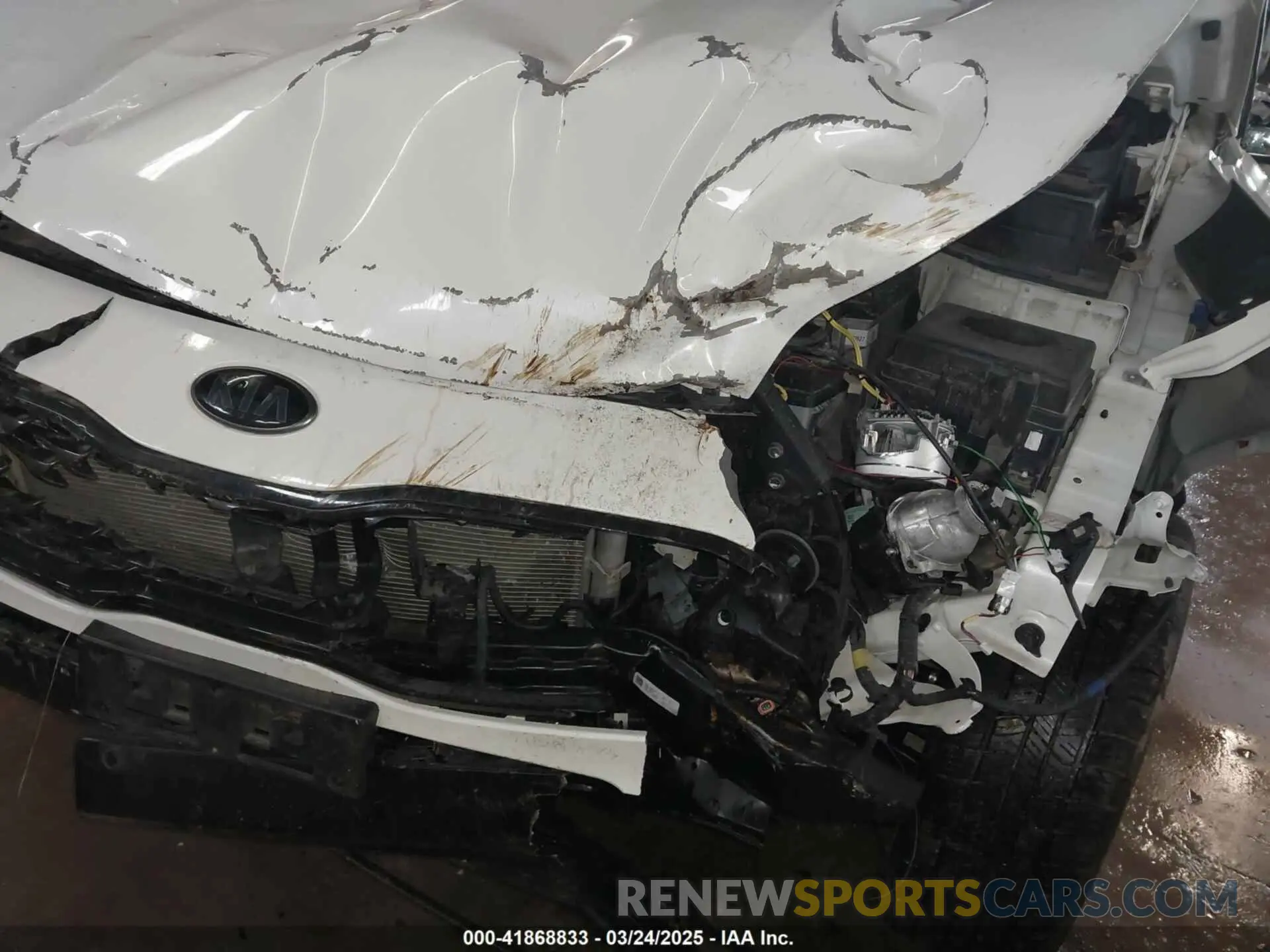 6 fotografías del automóvil dañado KNDP6CAC7M7888685 KIA SPORTAGE 2021