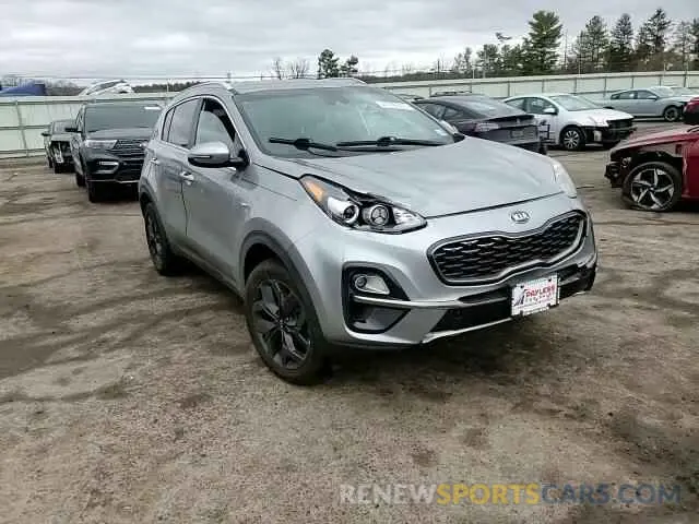 11 fotografías del automóvil dañado KNDP6CAC7M7888945 KIA SPORTAGE 2021