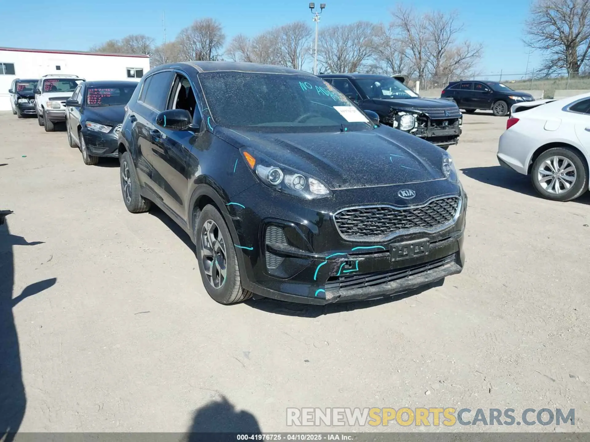 1 fotografías del automóvil dañado KNDPM3AC0M7854464 KIA SPORTAGE 2021
