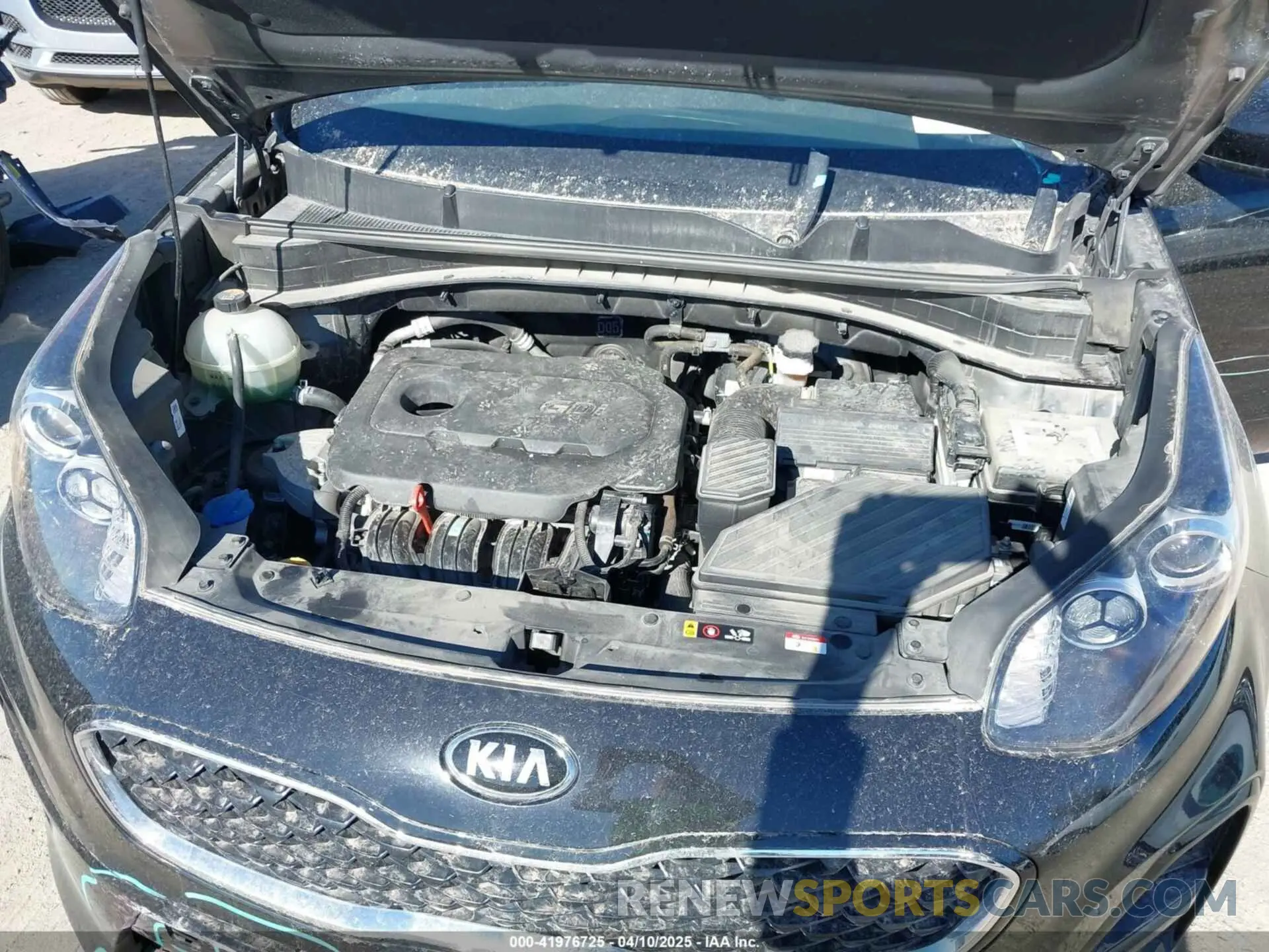 10 fotografías del automóvil dañado KNDPM3AC0M7854464 KIA SPORTAGE 2021