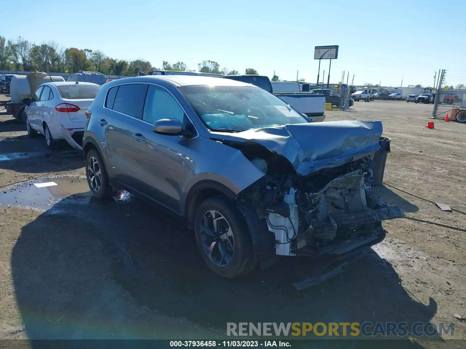 1 fotografías del automóvil dañado KNDPM3AC0M7864234 KIA SPORTAGE 2021