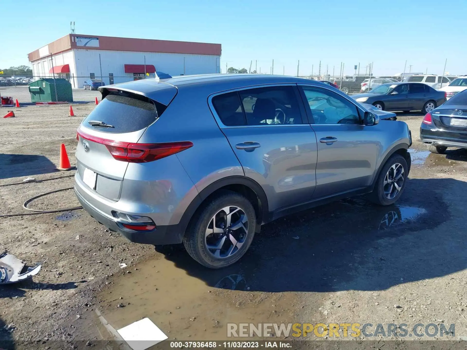 4 fotografías del automóvil dañado KNDPM3AC0M7864234 KIA SPORTAGE 2021