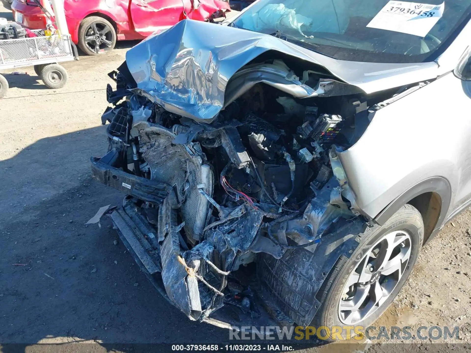 6 fotografías del automóvil dañado KNDPM3AC0M7864234 KIA SPORTAGE 2021