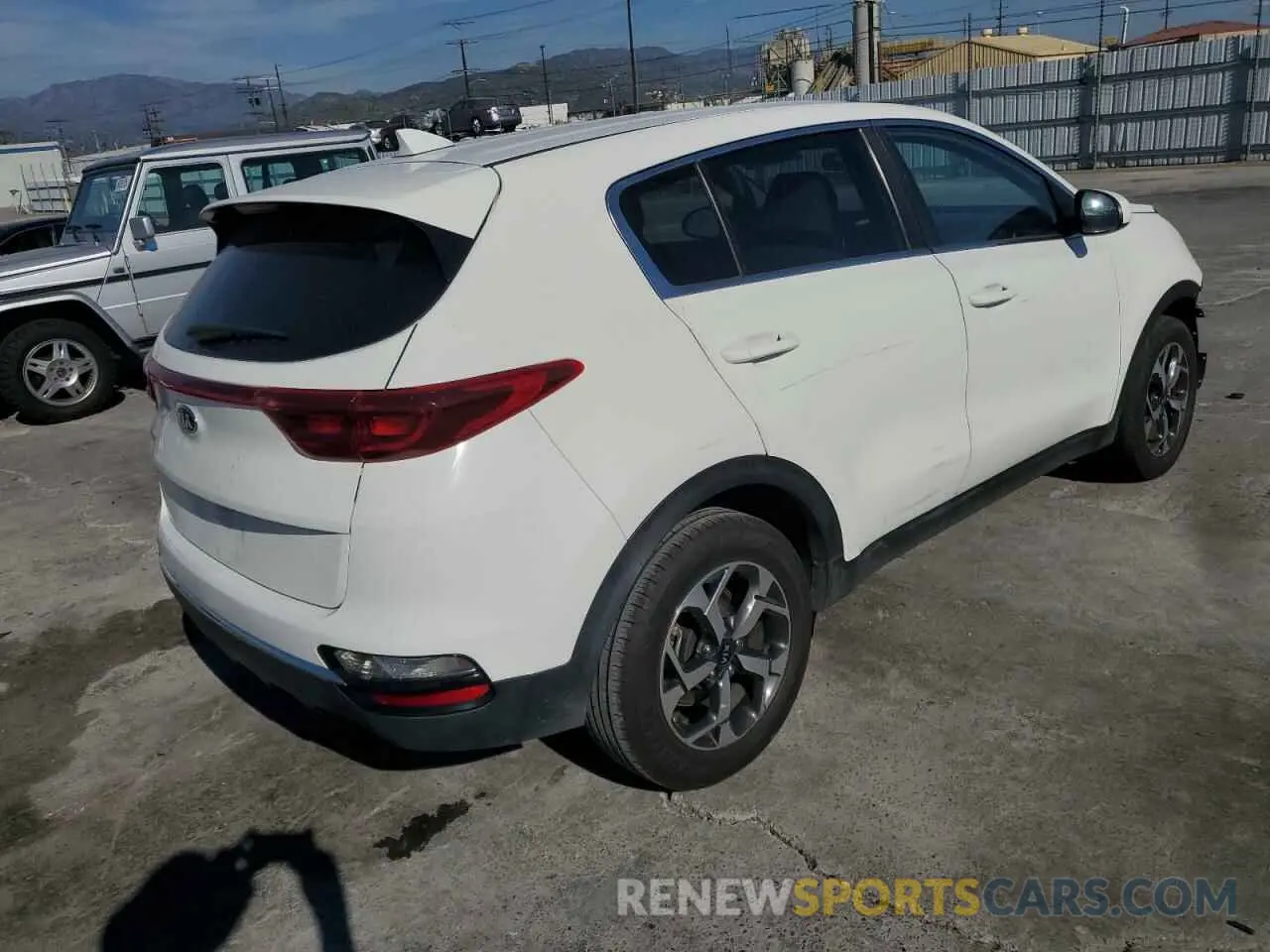 3 fotografías del automóvil dañado KNDPM3AC0M7874889 KIA SPORTAGE 2021