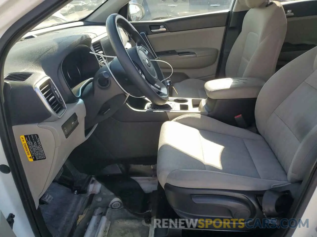 7 fotografías del automóvil dañado KNDPM3AC0M7874889 KIA SPORTAGE 2021