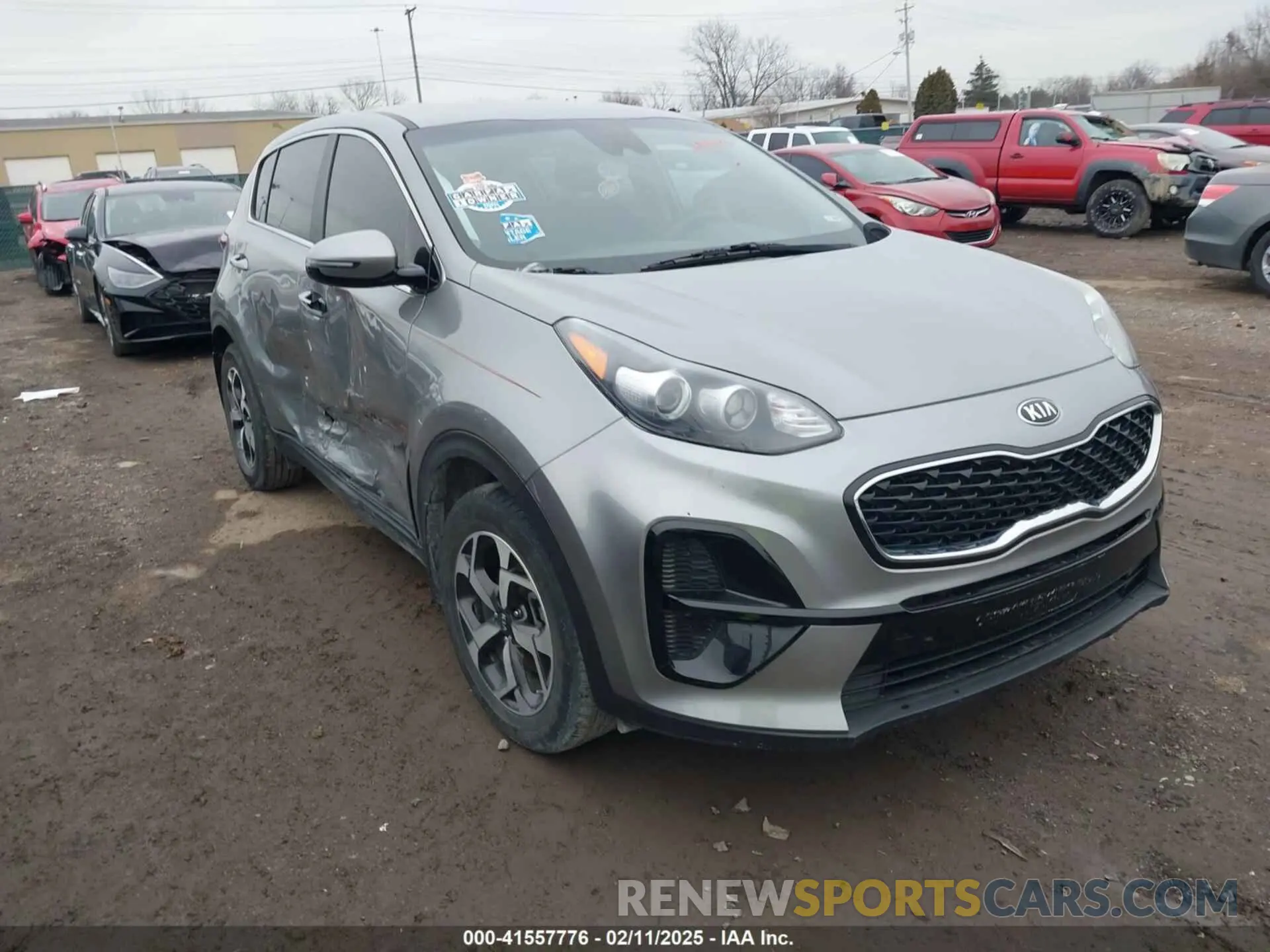 1 fotografías del automóvil dañado KNDPM3AC0M7878389 KIA SPORTAGE 2021