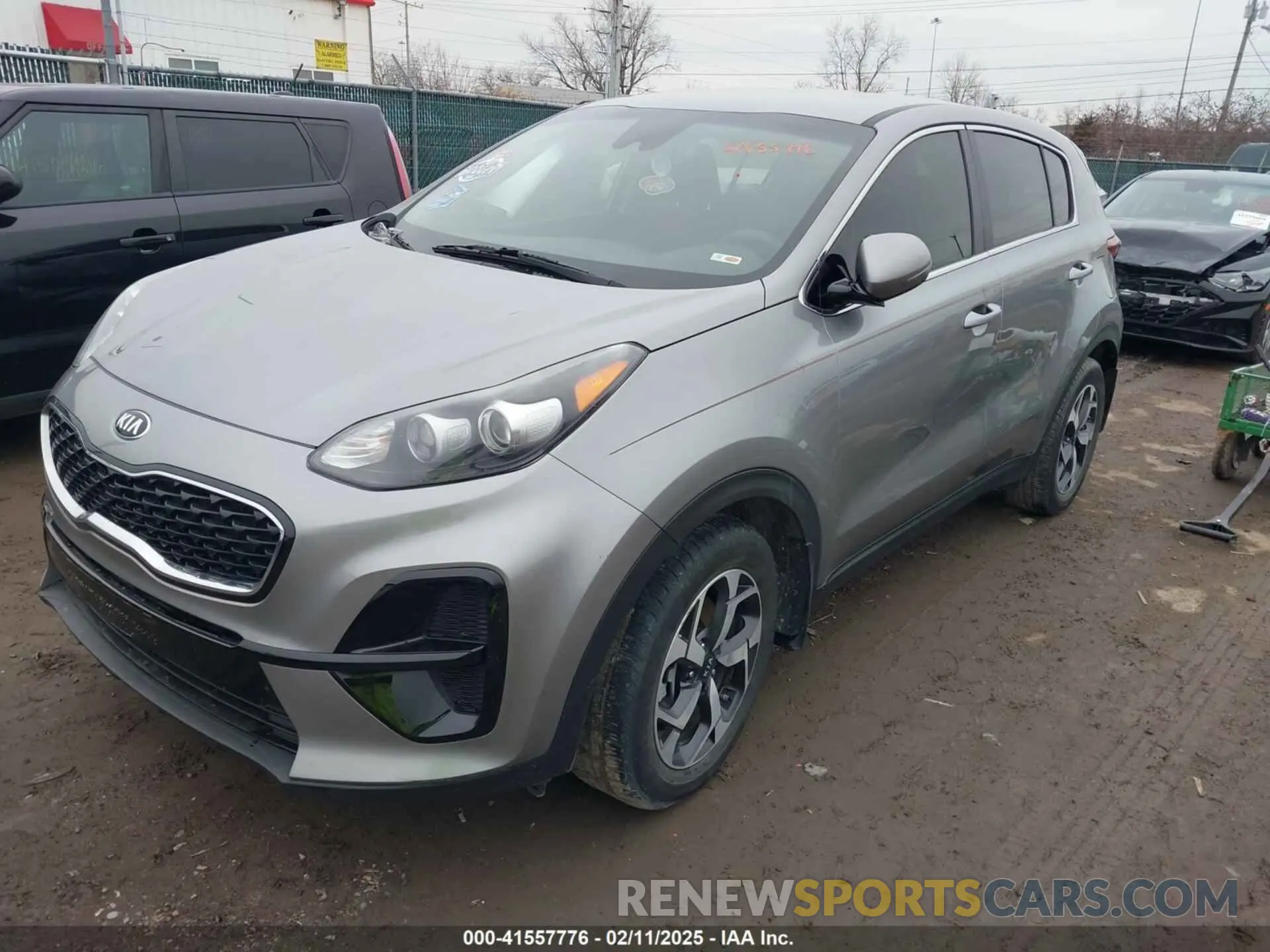 2 fotografías del automóvil dañado KNDPM3AC0M7878389 KIA SPORTAGE 2021