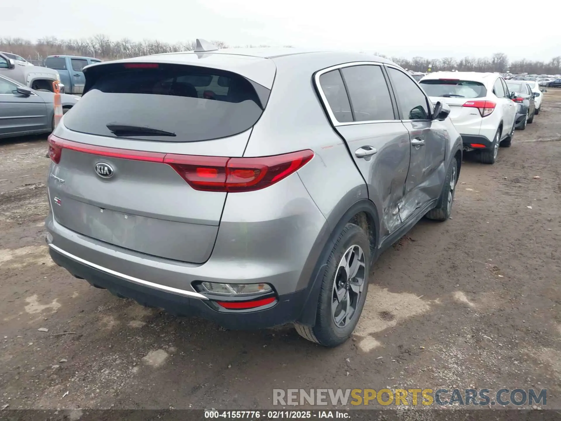 4 fotografías del automóvil dañado KNDPM3AC0M7878389 KIA SPORTAGE 2021