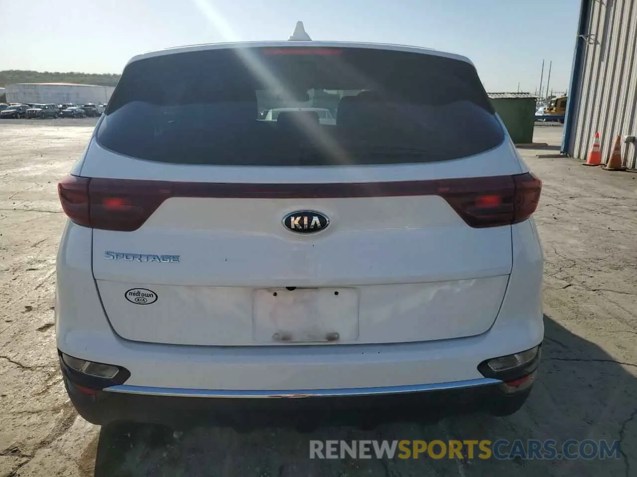 6 fotografías del automóvil dañado KNDPM3AC0M7893670 KIA SPORTAGE 2021