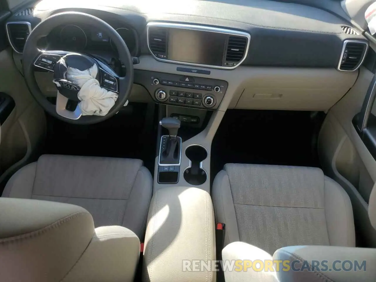 8 fotografías del automóvil dañado KNDPM3AC0M7893670 KIA SPORTAGE 2021