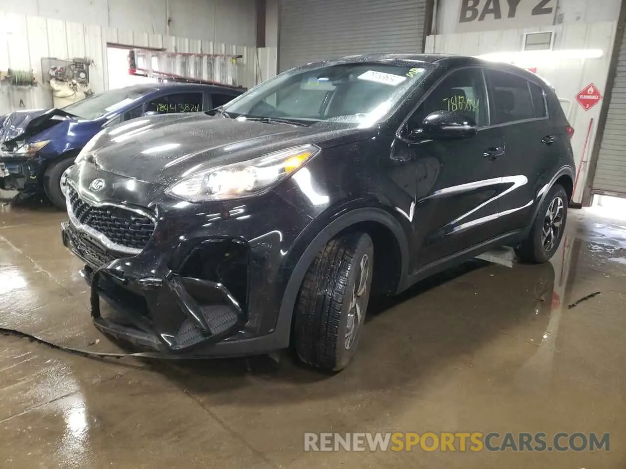 1 fotografías del automóvil dañado KNDPM3AC0M7903226 KIA SPORTAGE 2021