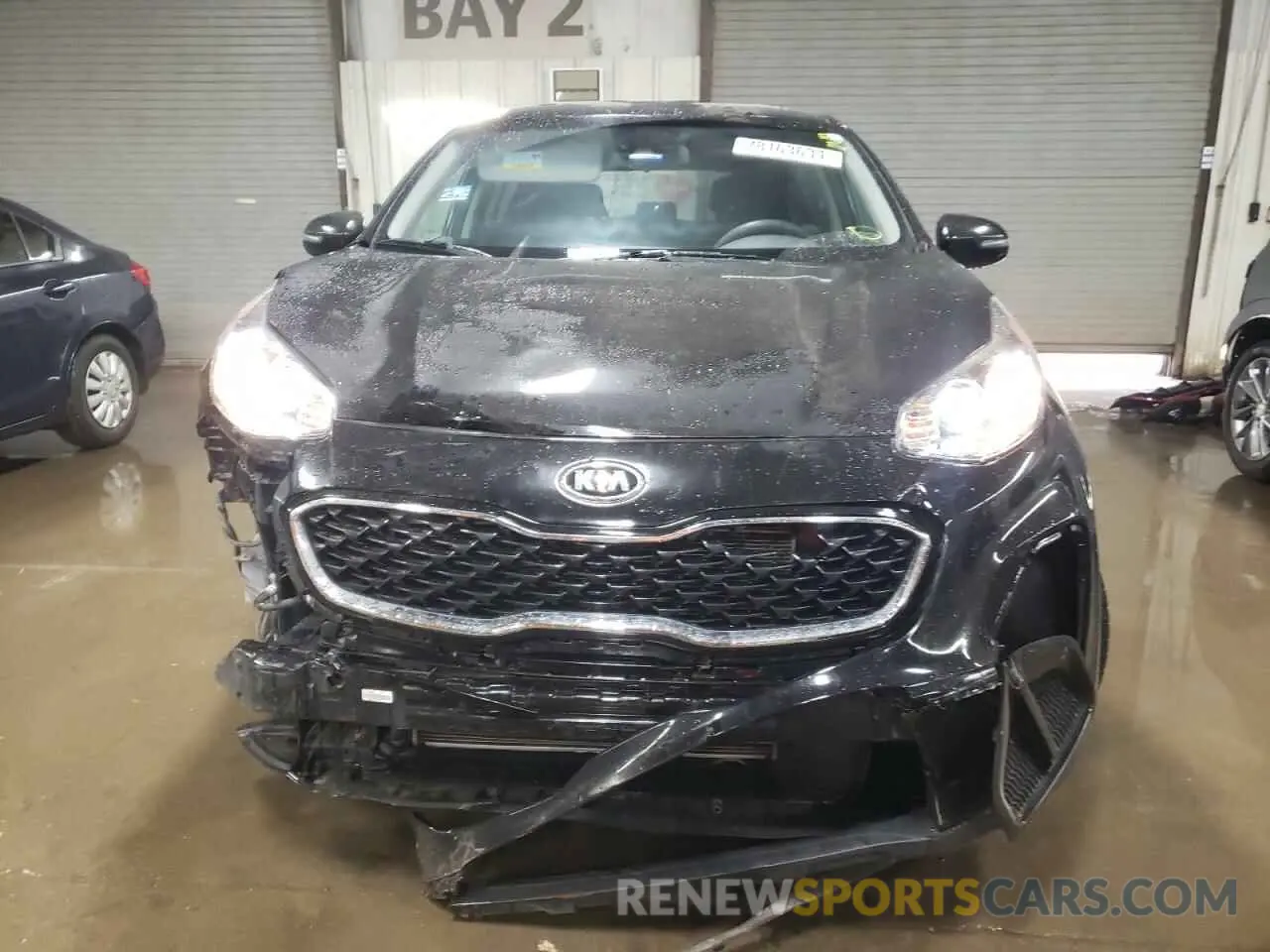 5 fotografías del automóvil dañado KNDPM3AC0M7903226 KIA SPORTAGE 2021