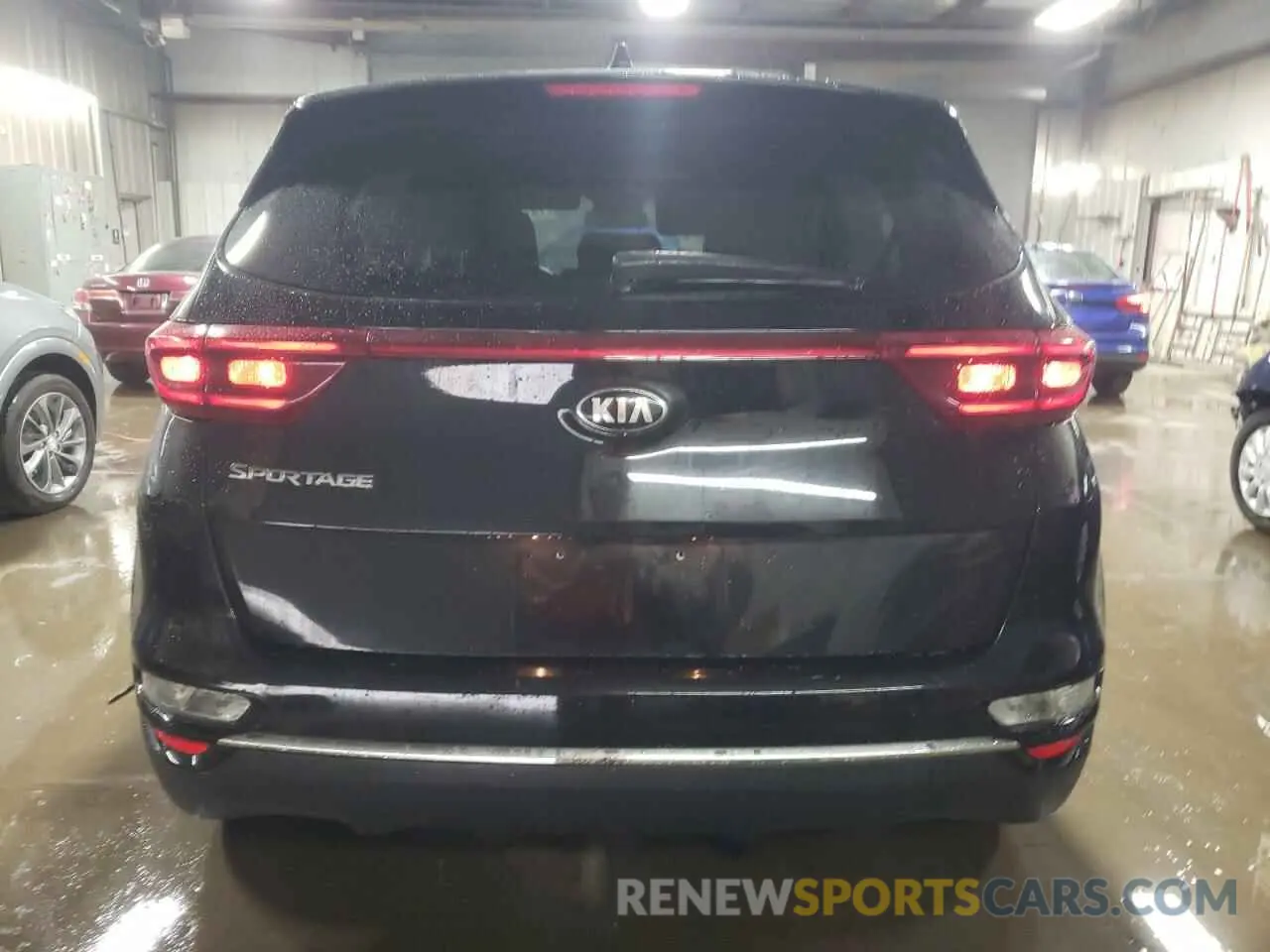 6 fotografías del automóvil dañado KNDPM3AC0M7903226 KIA SPORTAGE 2021