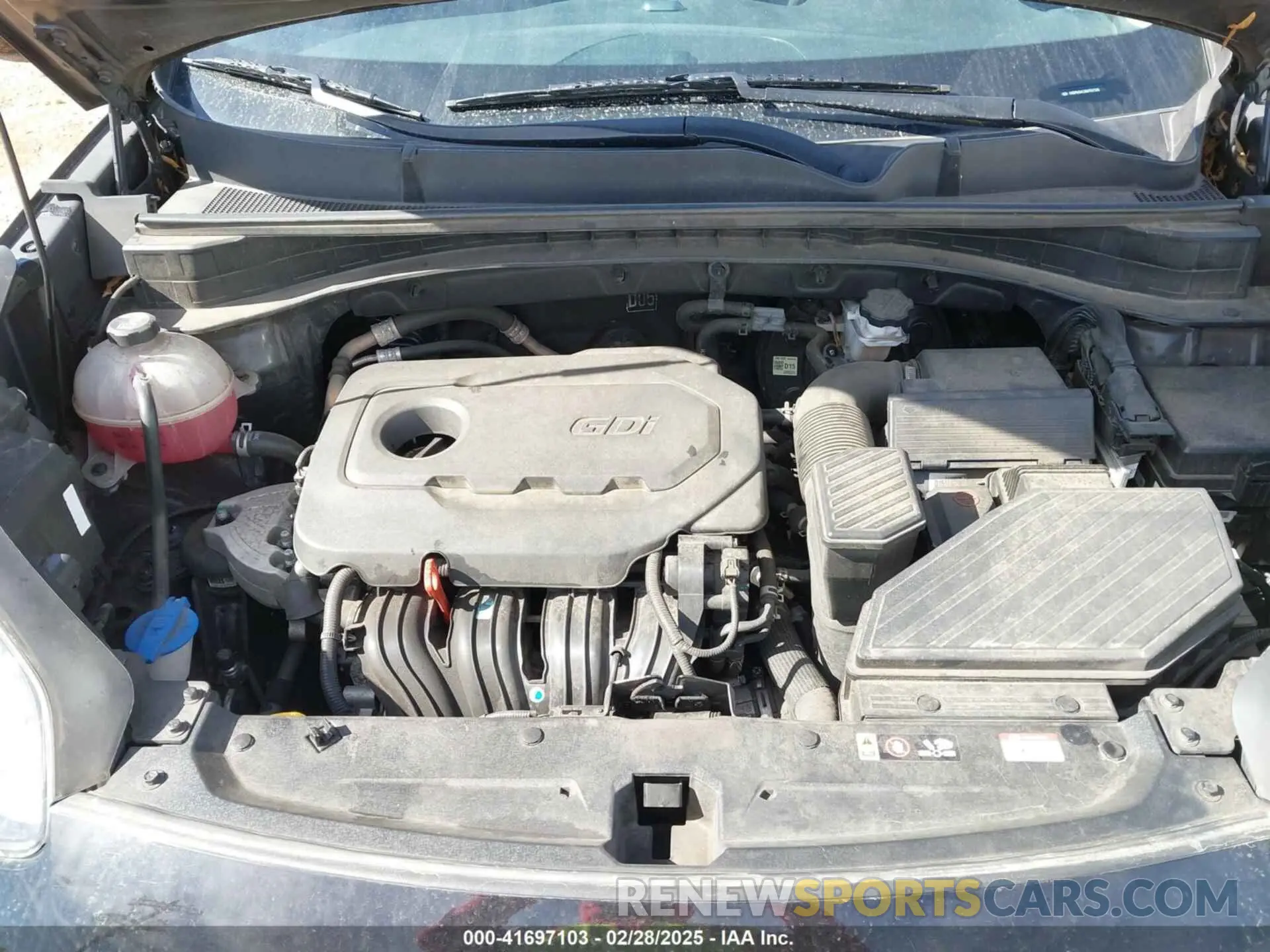 10 fotografías del automóvil dañado KNDPM3AC0M7927106 KIA SPORTAGE 2021