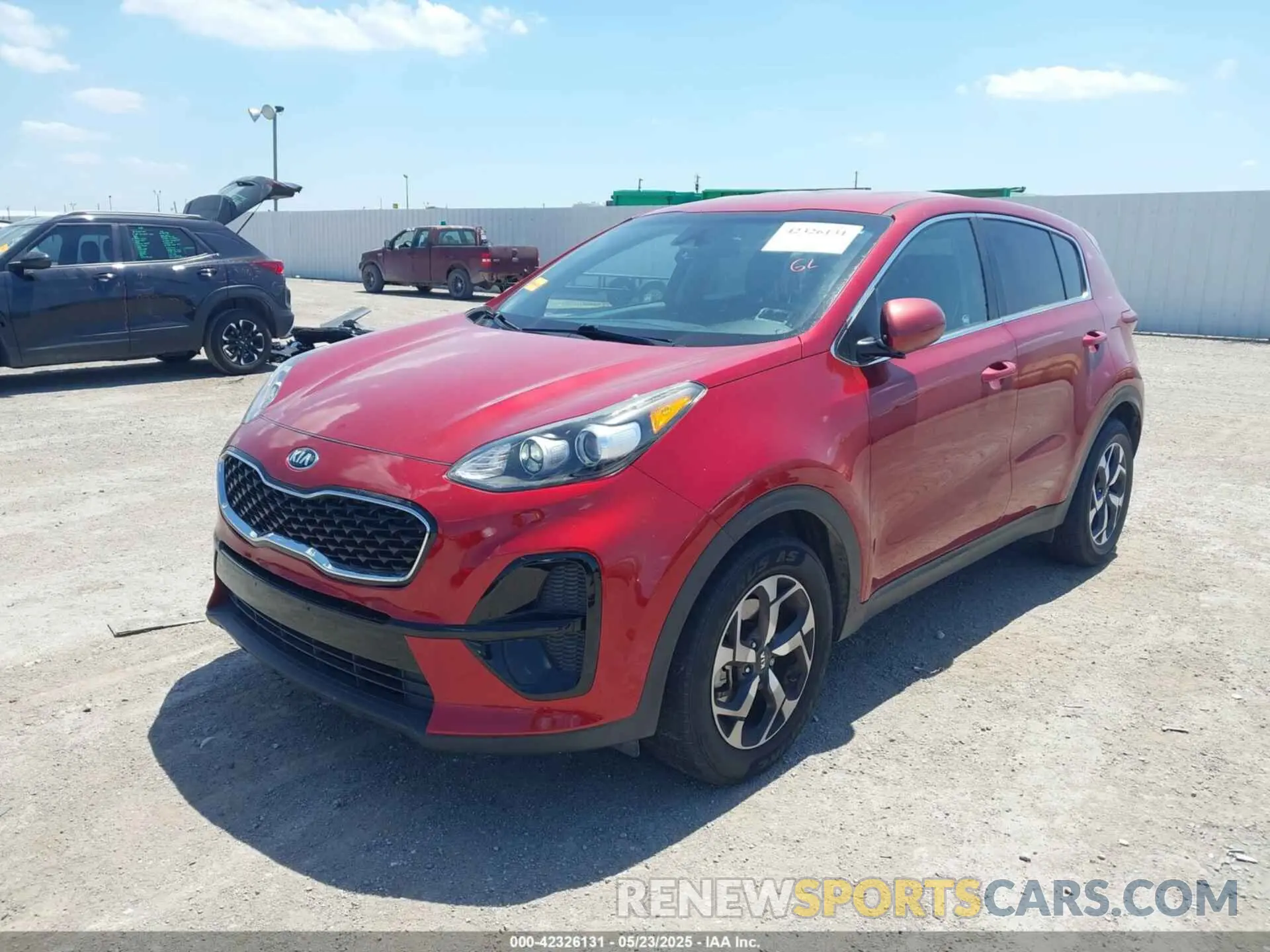 2 fotografías del automóvil dañado KNDPM3AC1M7873721 KIA SPORTAGE 2021