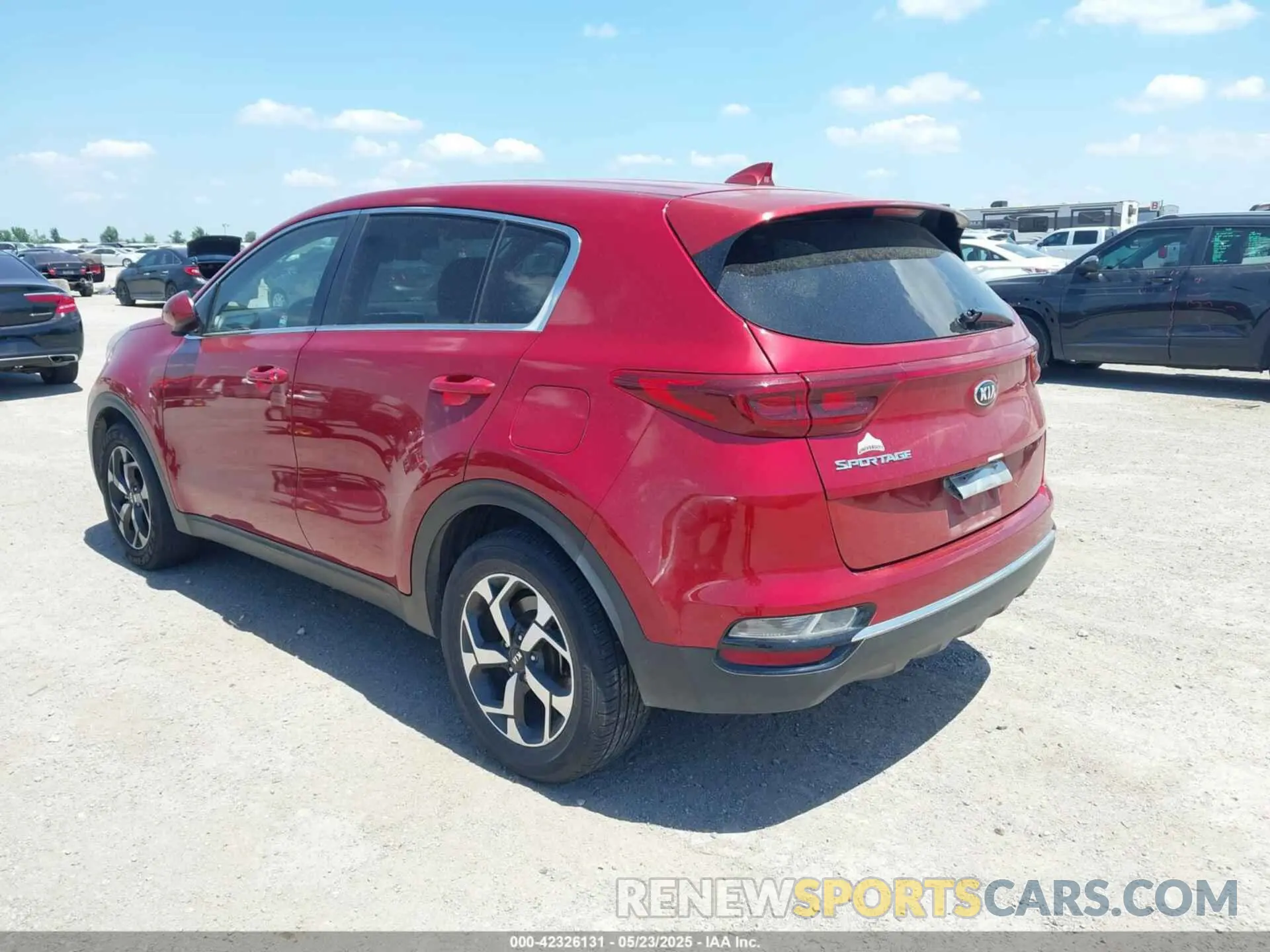 3 fotografías del automóvil dañado KNDPM3AC1M7873721 KIA SPORTAGE 2021