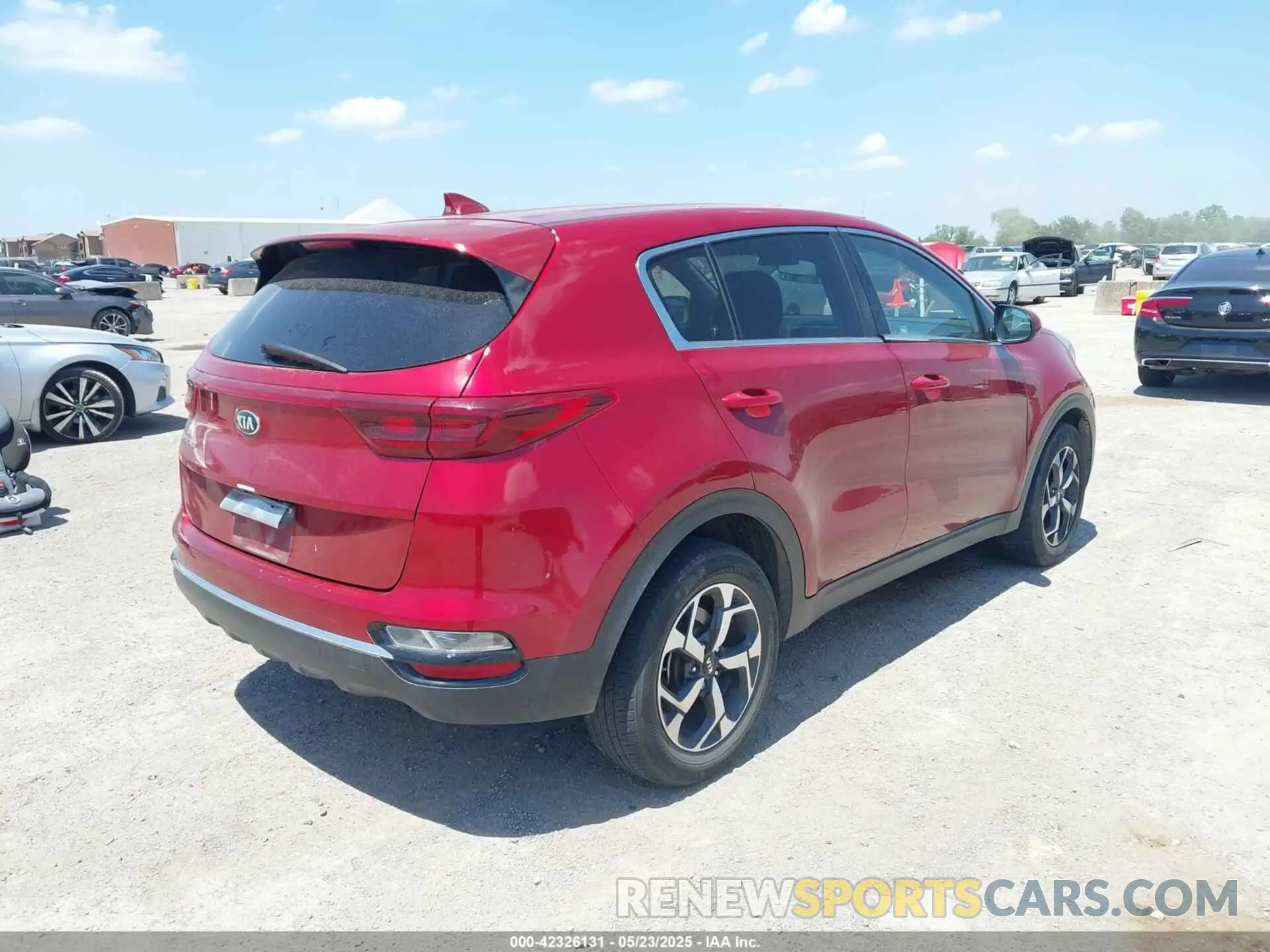 4 fotografías del automóvil dañado KNDPM3AC1M7873721 KIA SPORTAGE 2021