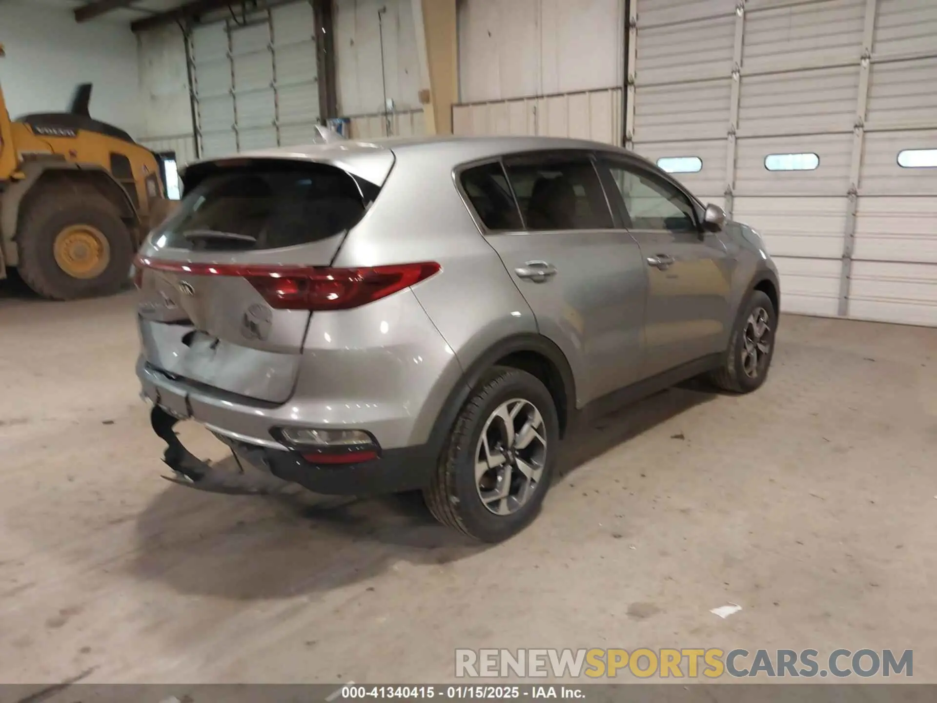 4 fotografías del automóvil dañado KNDPM3AC1M7897159 KIA SPORTAGE 2021