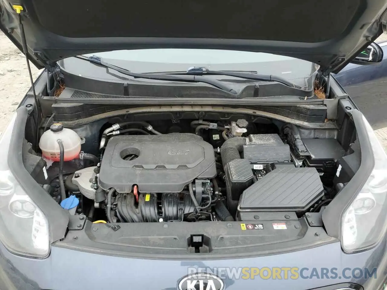 12 fotografías del automóvil dañado KNDPM3AC1M7934548 KIA SPORTAGE 2021