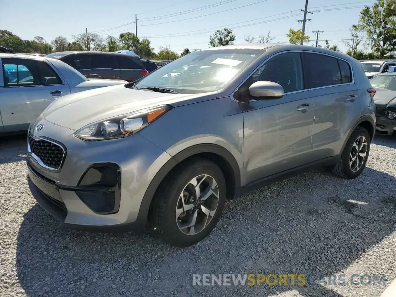 1 fotografías del automóvil dañado KNDPM3AC2M7942559 KIA SPORTAGE 2021