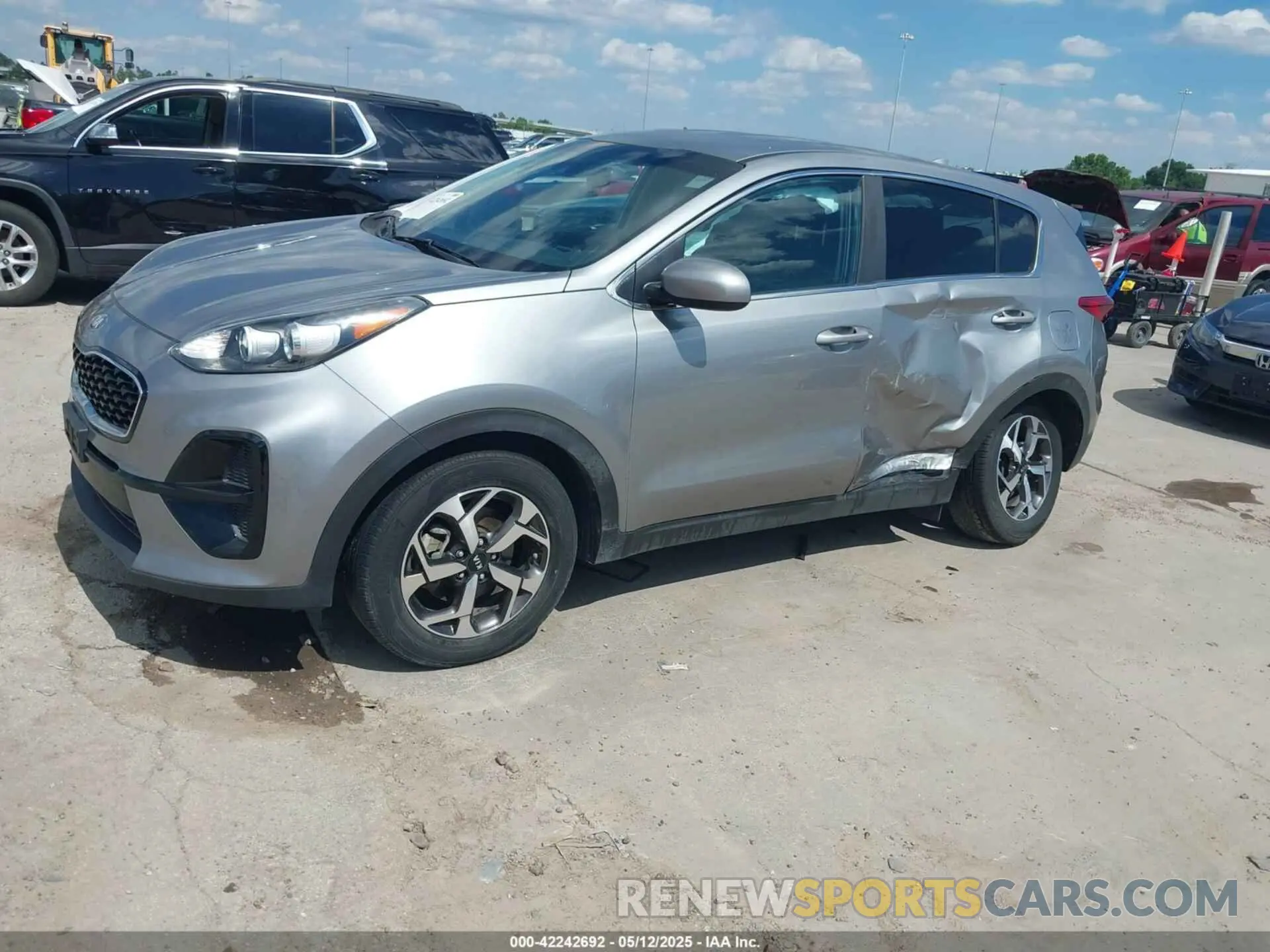 2 fotografías del automóvil dañado KNDPM3AC3M7842843 KIA SPORTAGE 2021