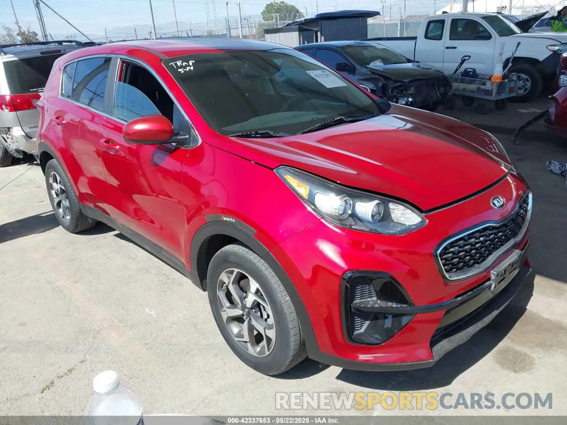 1 fotografías del automóvil dañado KNDPM3AC3M7843829 KIA SPORTAGE 2021