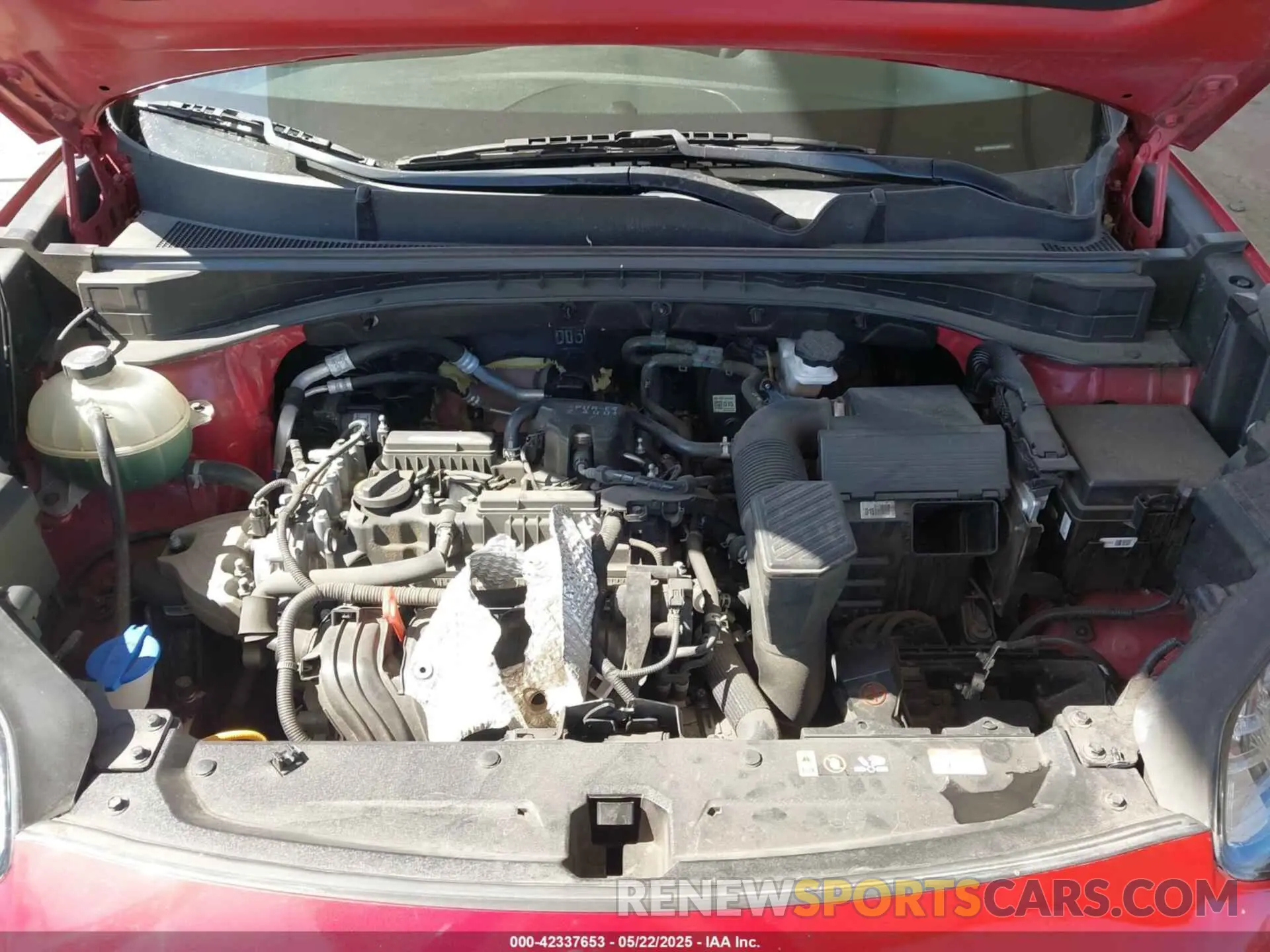 10 fotografías del automóvil dañado KNDPM3AC3M7843829 KIA SPORTAGE 2021
