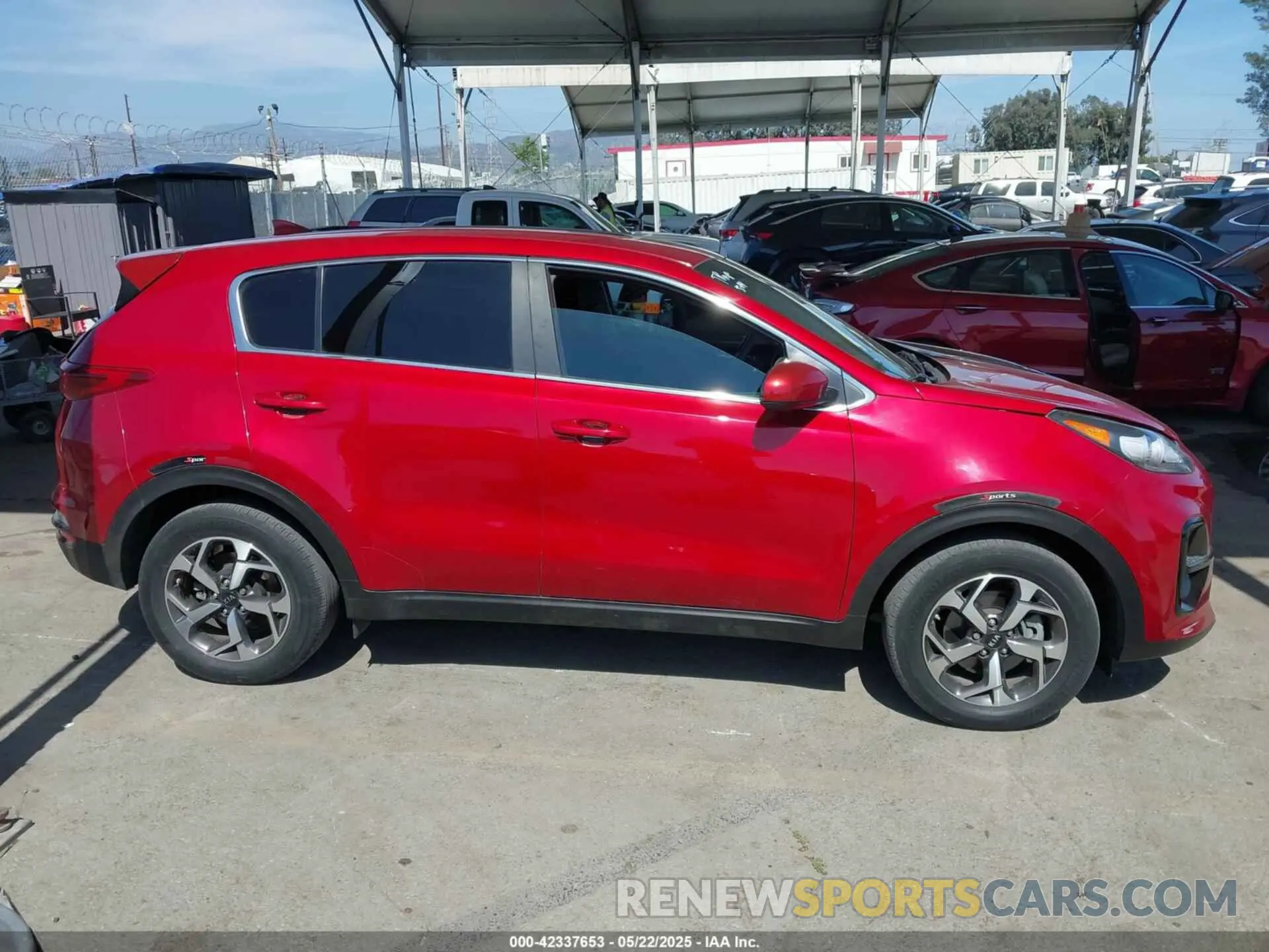 13 fotografías del automóvil dañado KNDPM3AC3M7843829 KIA SPORTAGE 2021