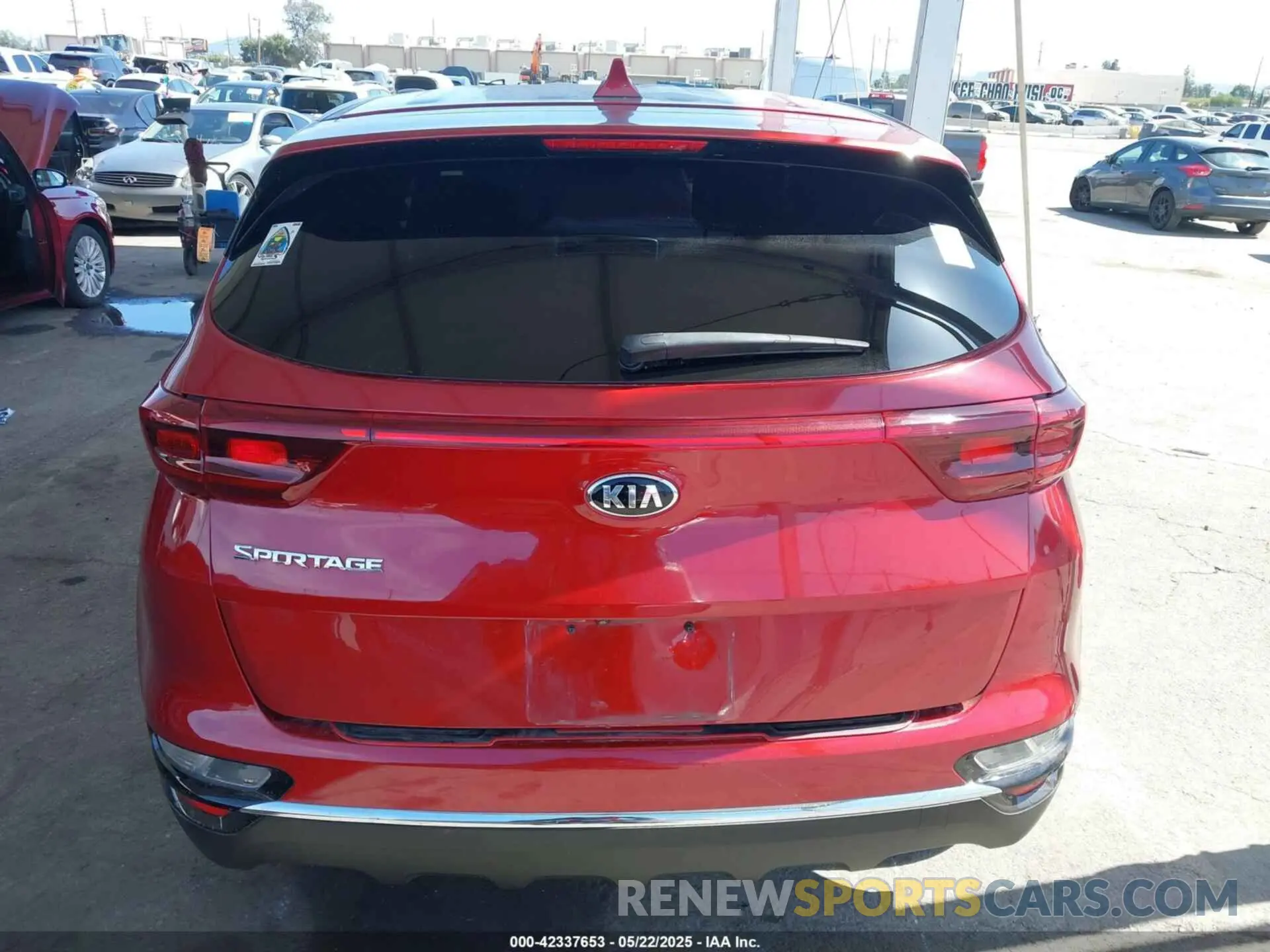 16 fotografías del automóvil dañado KNDPM3AC3M7843829 KIA SPORTAGE 2021