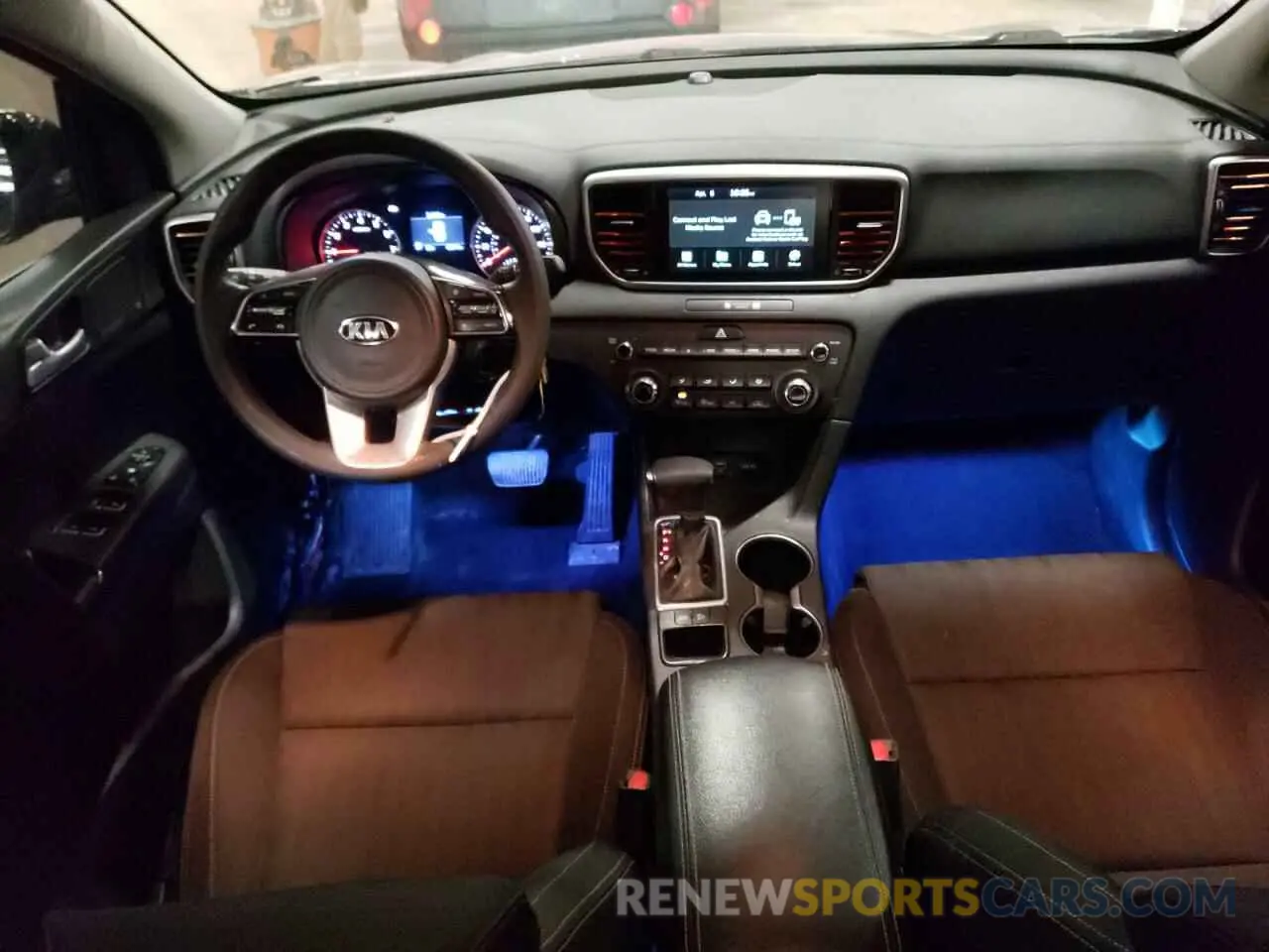 8 fotografías del automóvil dañado KNDPM3AC3M7844446 KIA SPORTAGE 2021
