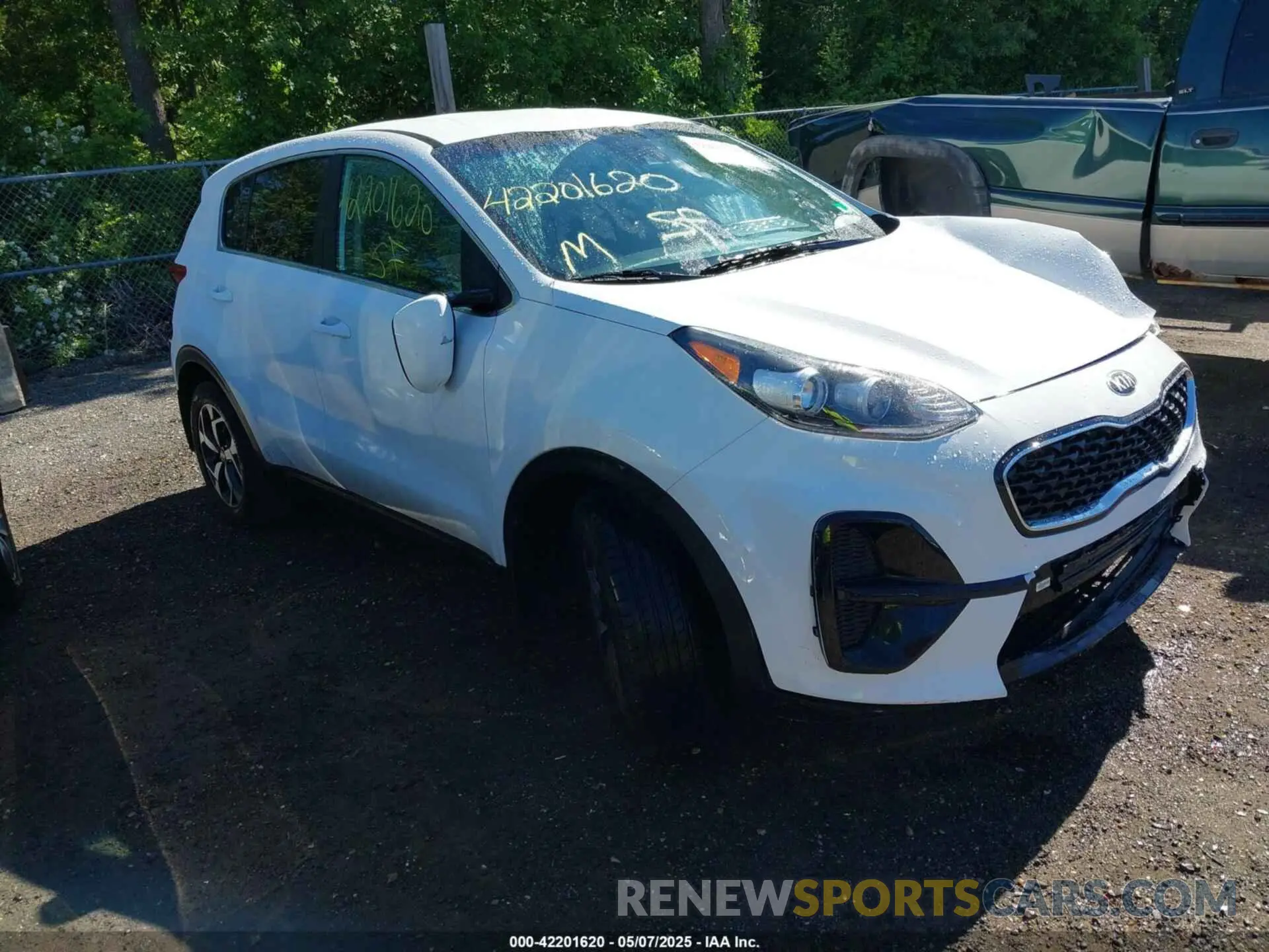 1 fotografías del automóvil dañado KNDPM3AC3M7845709 KIA SPORTAGE 2021