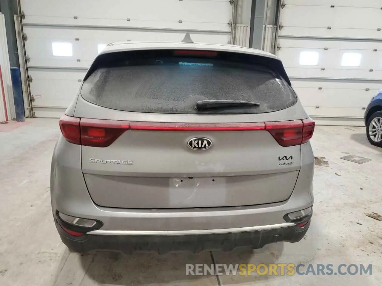 6 fotografías del automóvil dañado KNDPM3AC3M7854684 KIA SPORTAGE 2021