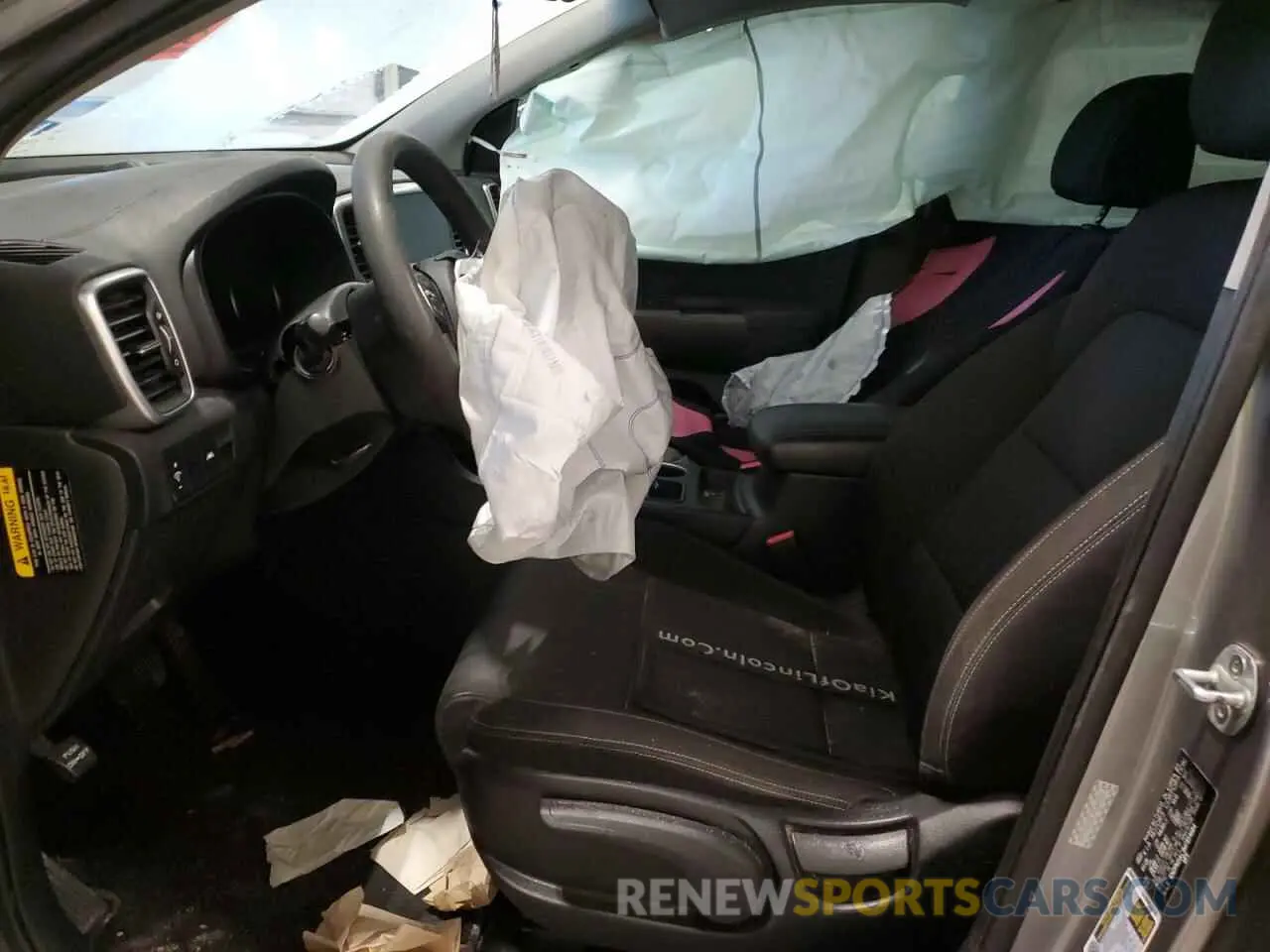 7 fotografías del automóvil dañado KNDPM3AC3M7854684 KIA SPORTAGE 2021
